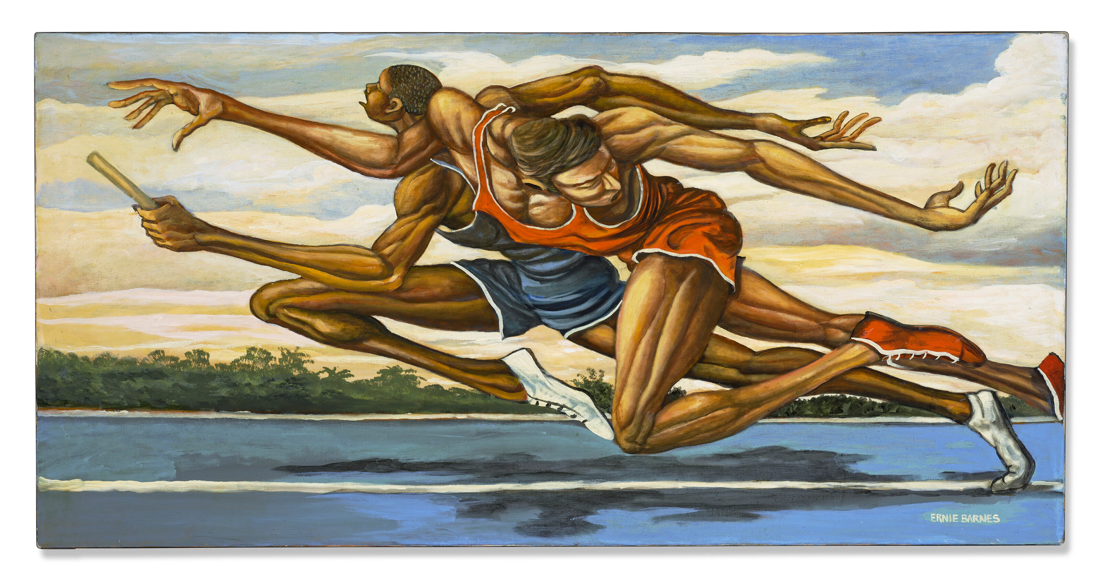 ERNIE BARNES (1938-2009)