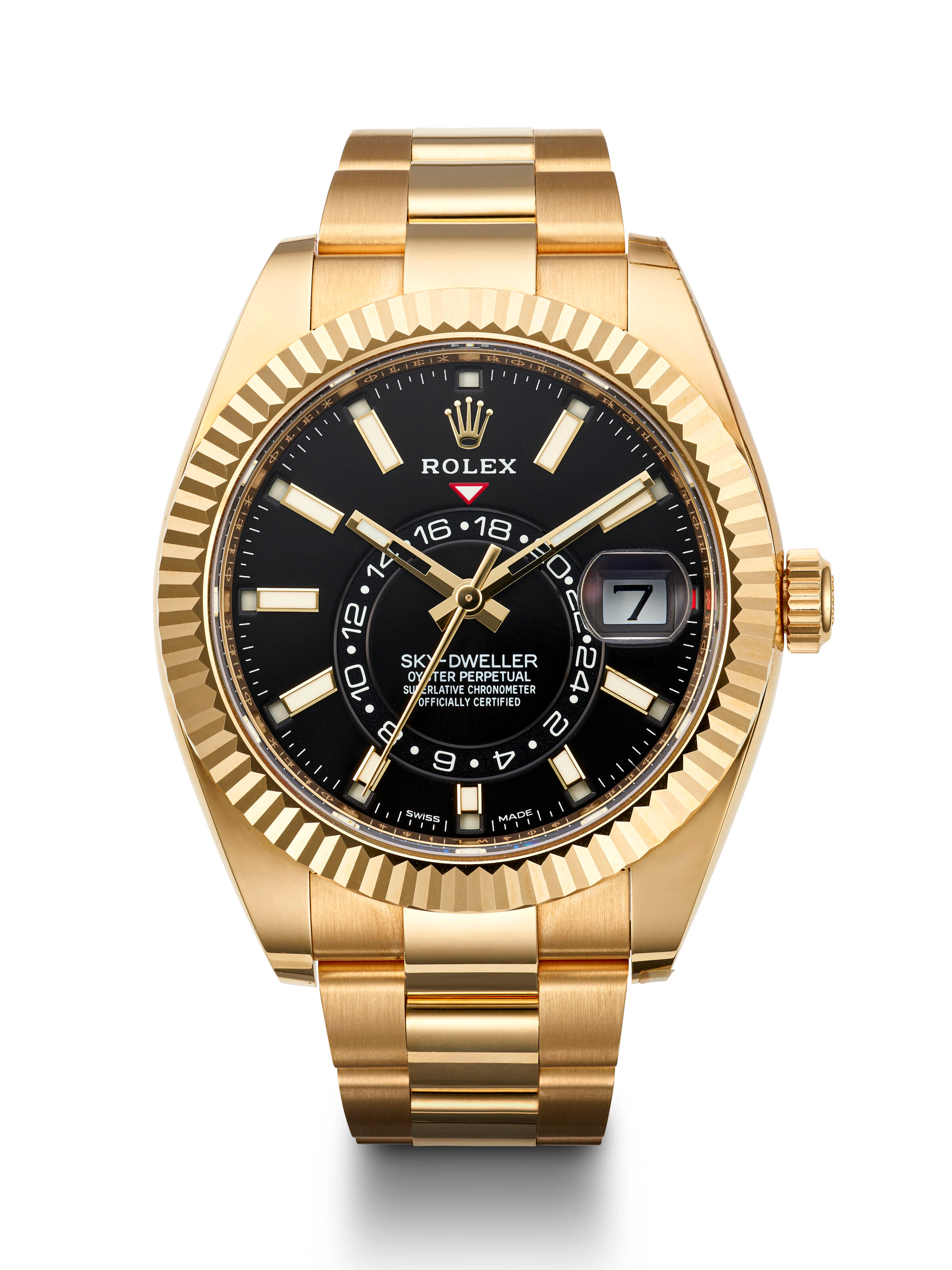 Rolex, Yellow Gold 'Sky-Dweller', Ref. 326938
