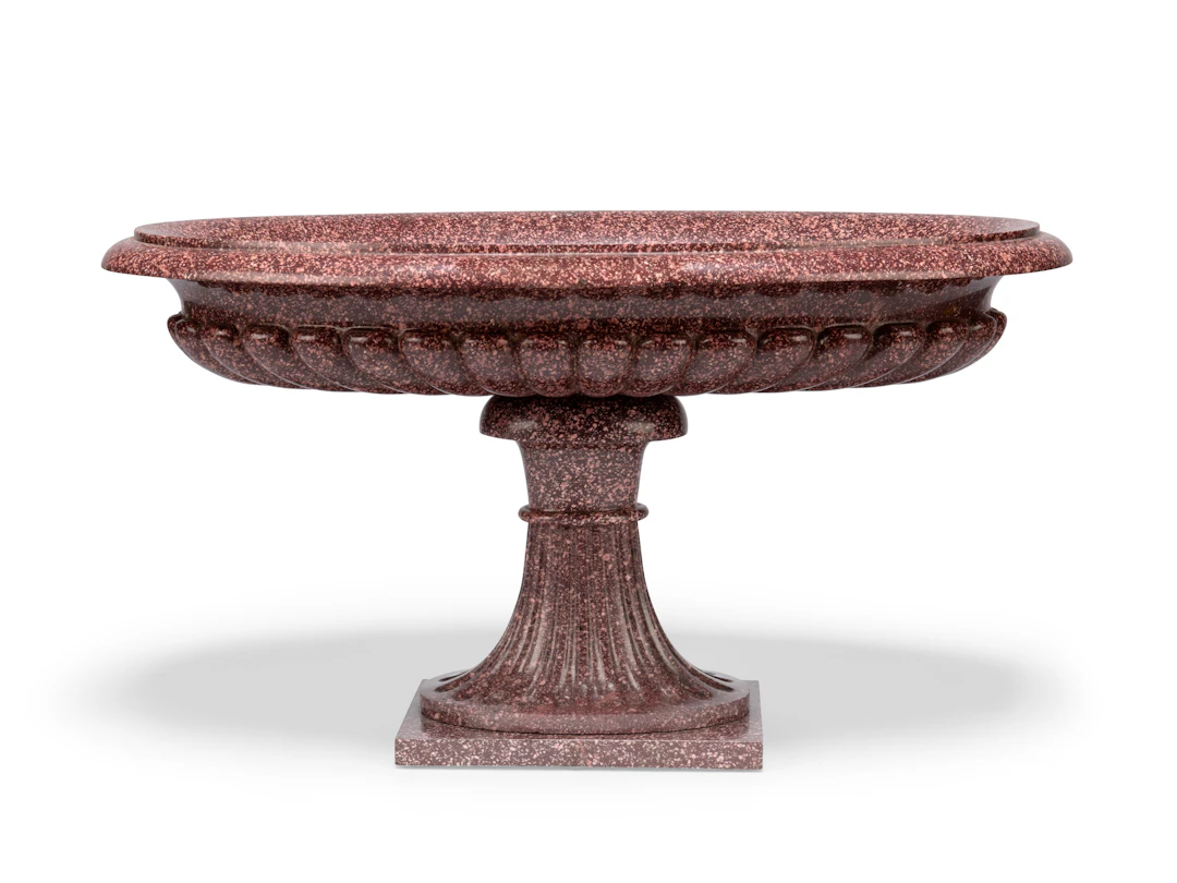 An Italian Porphyry Tazza
