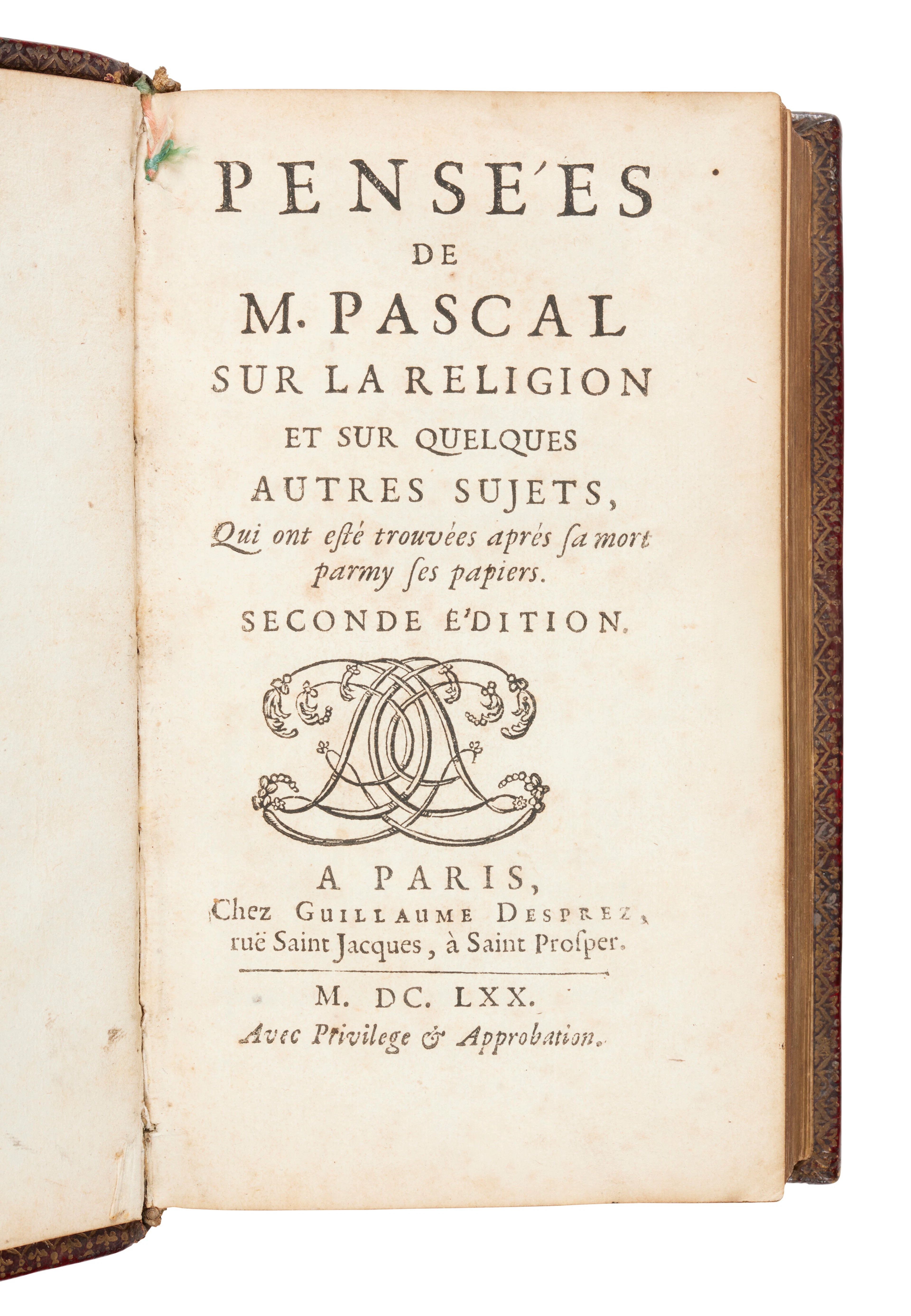 PASCAL, Blaise (1623-1662)