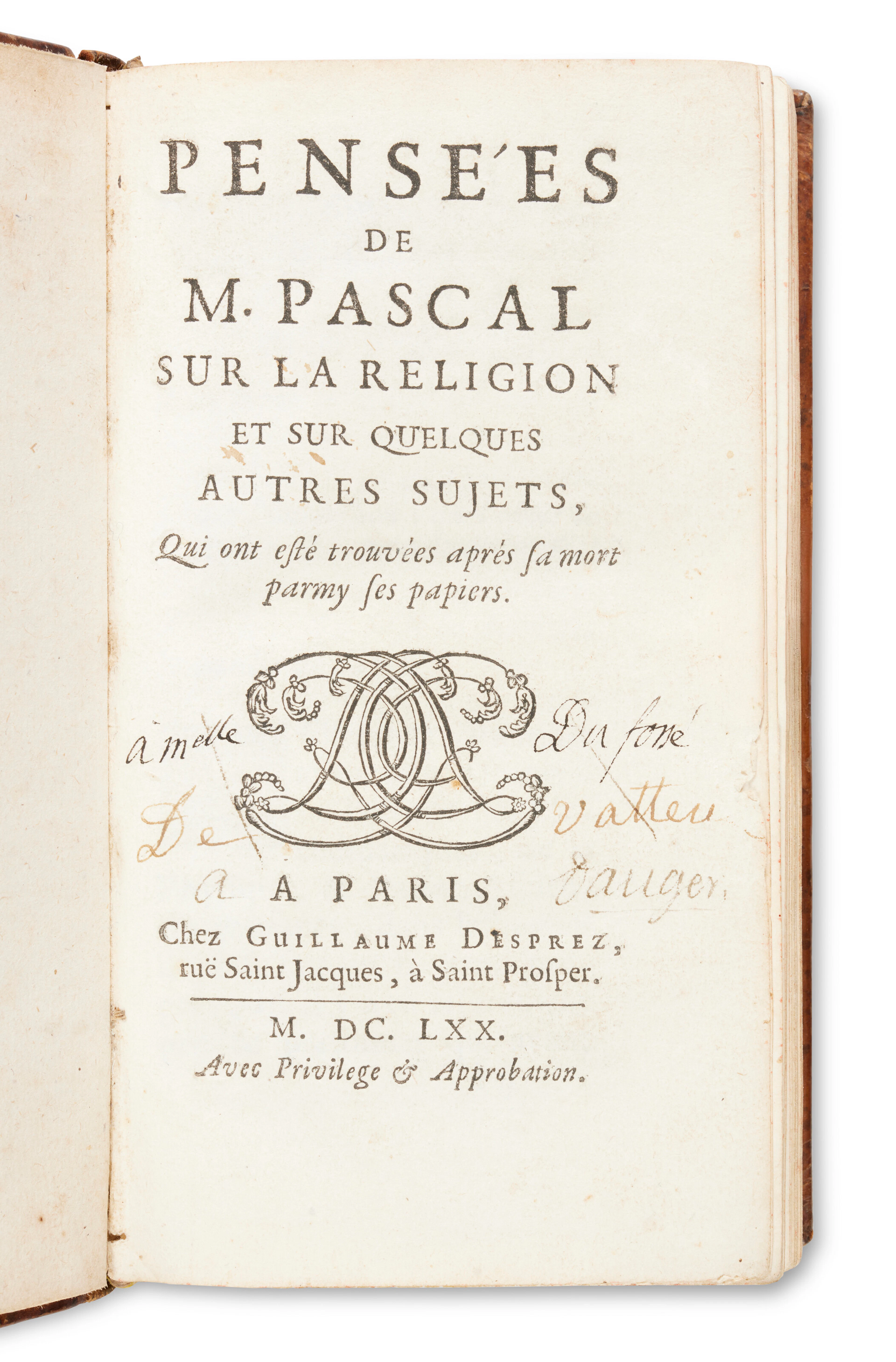 PASCAL, Blaise (1623-1662)