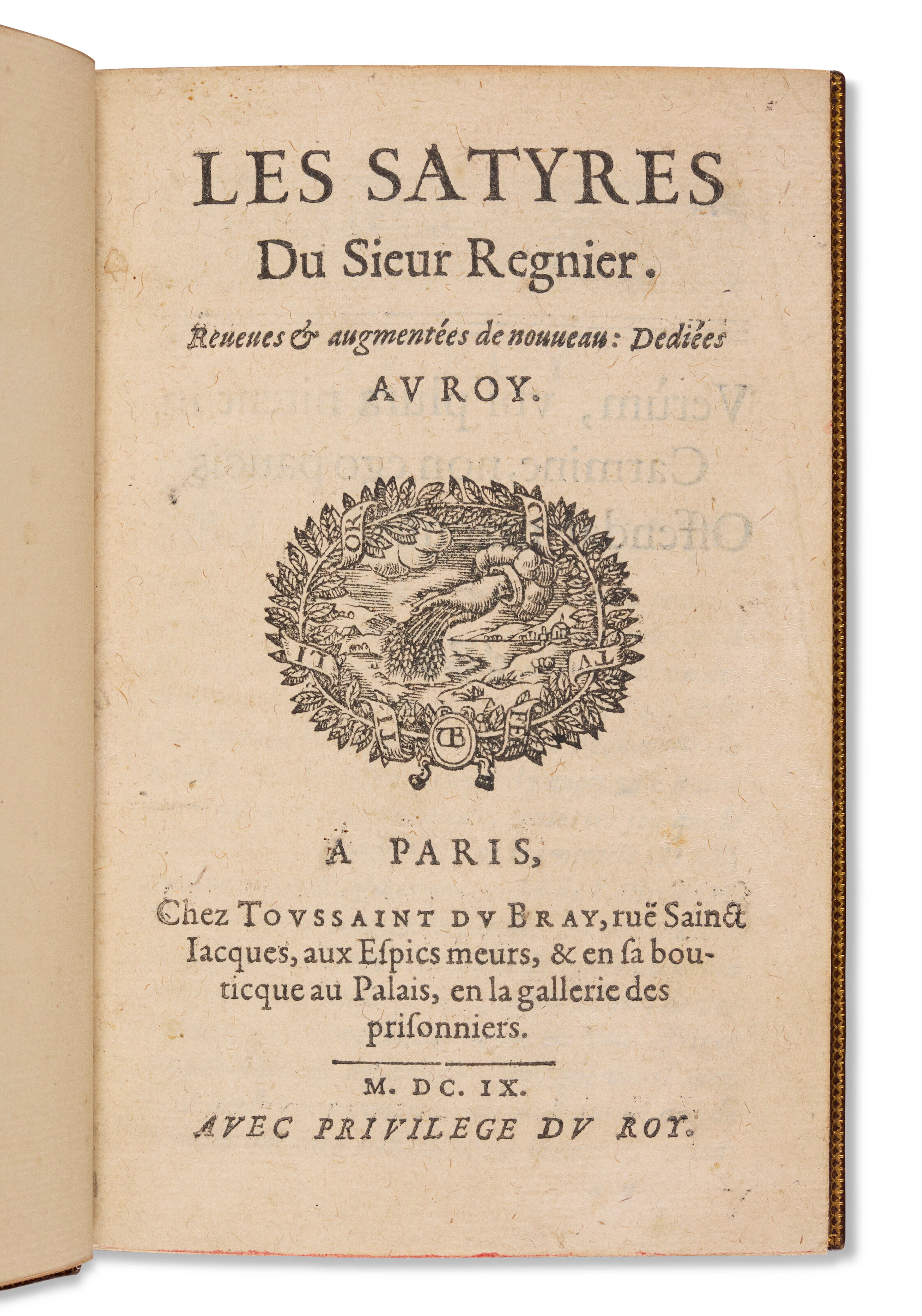 RÉGNIER, Mathurin (1573-1613)