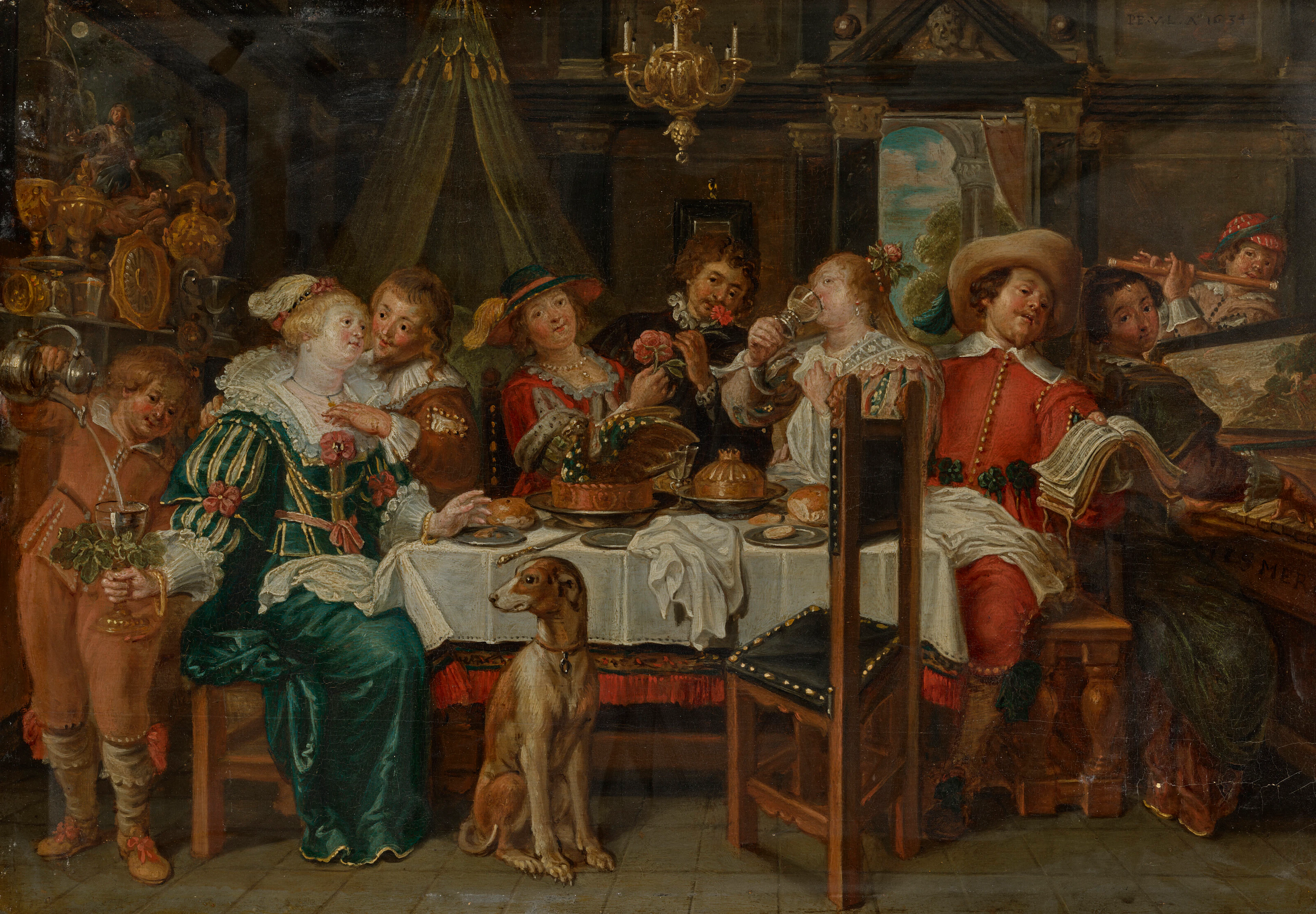 Circle of Simon De Vos (Antwerp 1603-1676)