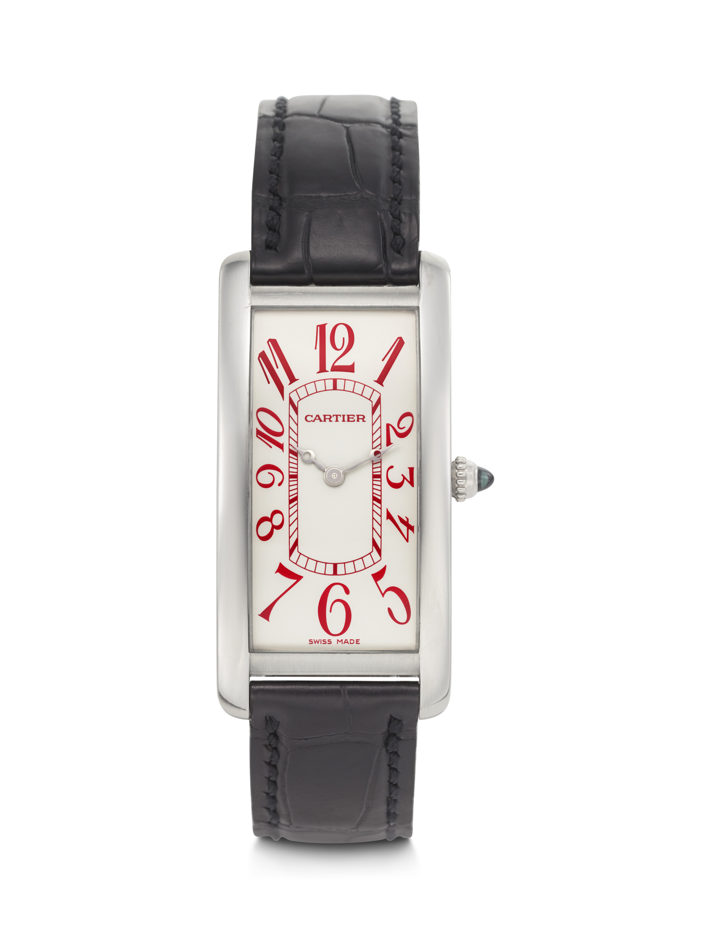 Cartier. A Unique and Extremely Attractive Platinum Large...