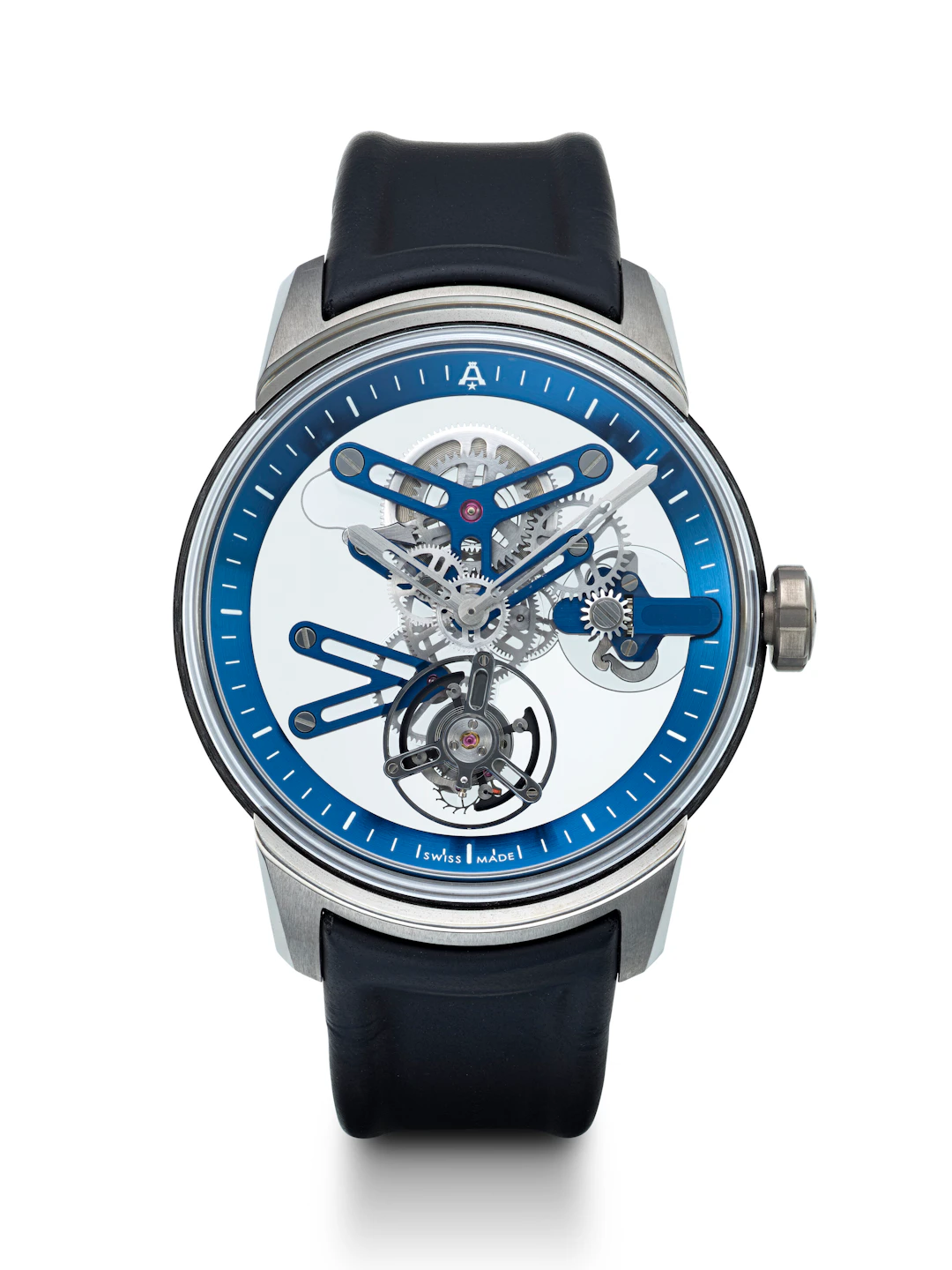 Angelus, Limited Edition Titanium and Carbon 'U20 Ultra-Skeleton Tourbillon'