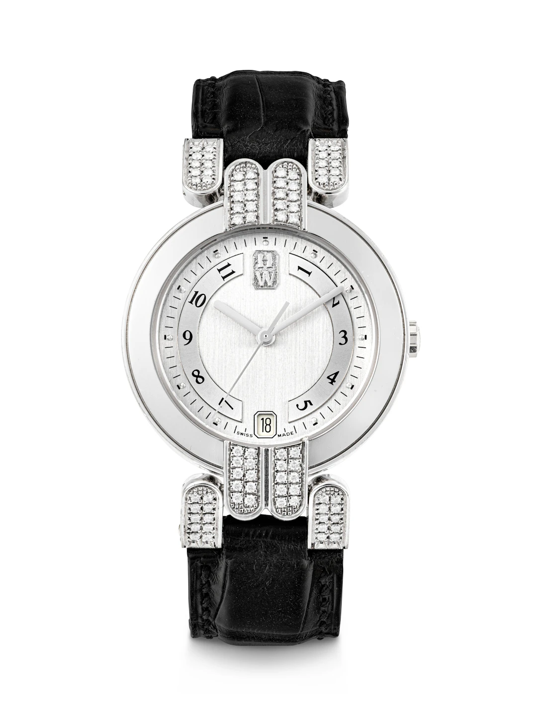 Harry Winston, White Gold and Diamond-Set Wristwatch