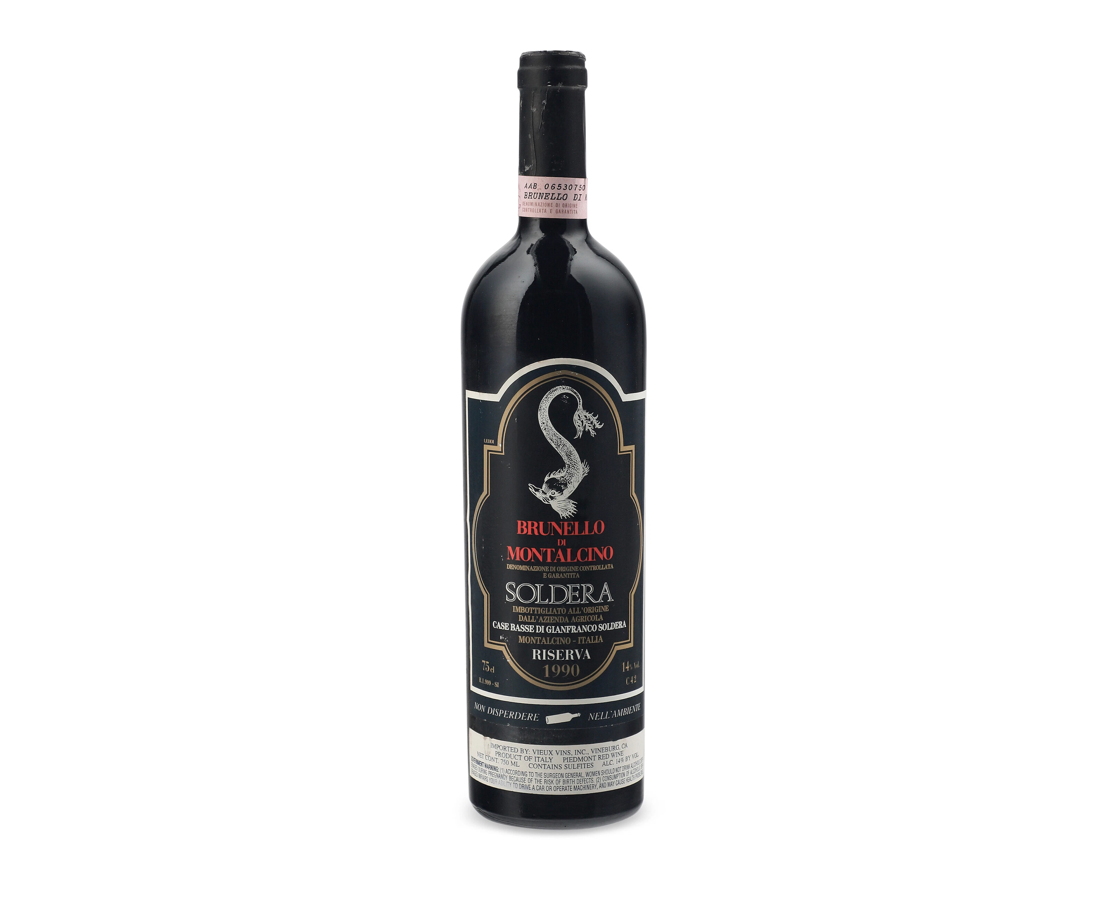 Soldera (Az. Ag. Case Basse), Brunello Di Montalcino Riserva 1990