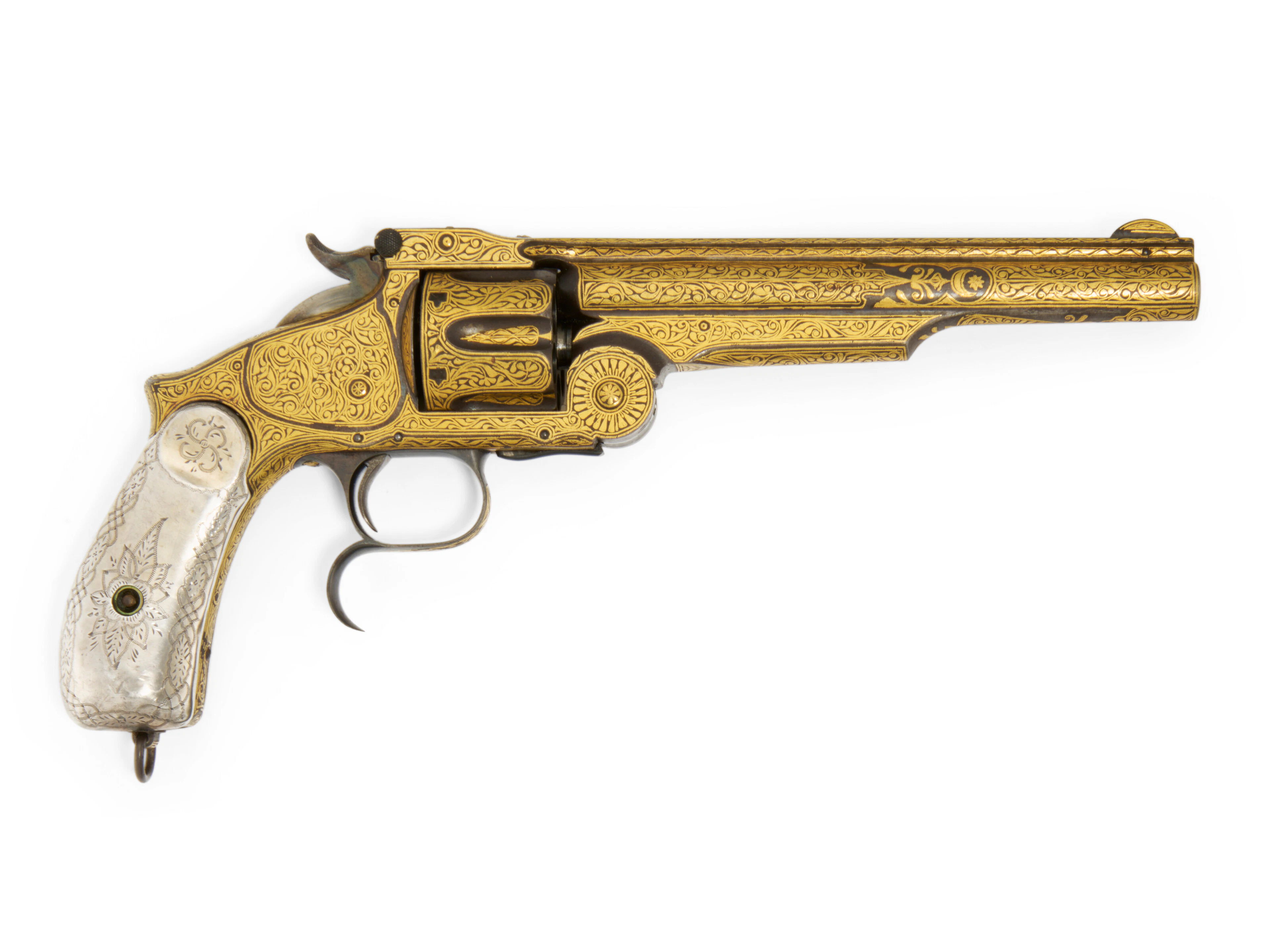 A Rare Presentation Quality .44 Henry Rimfire Smith & Wesson Model