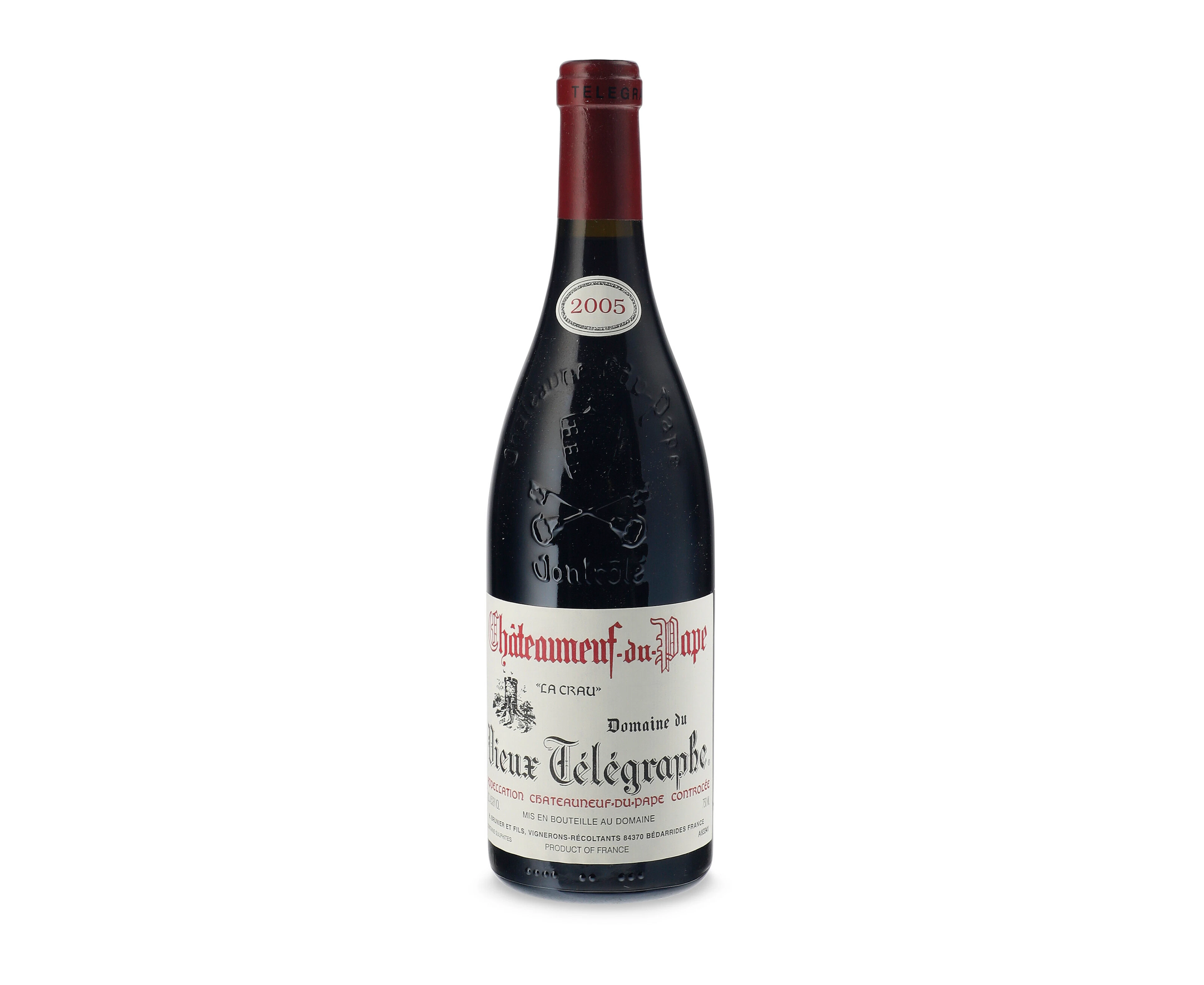 Vieux télégraphe, Châteauneuf-Du-Pape, La Crau 2005