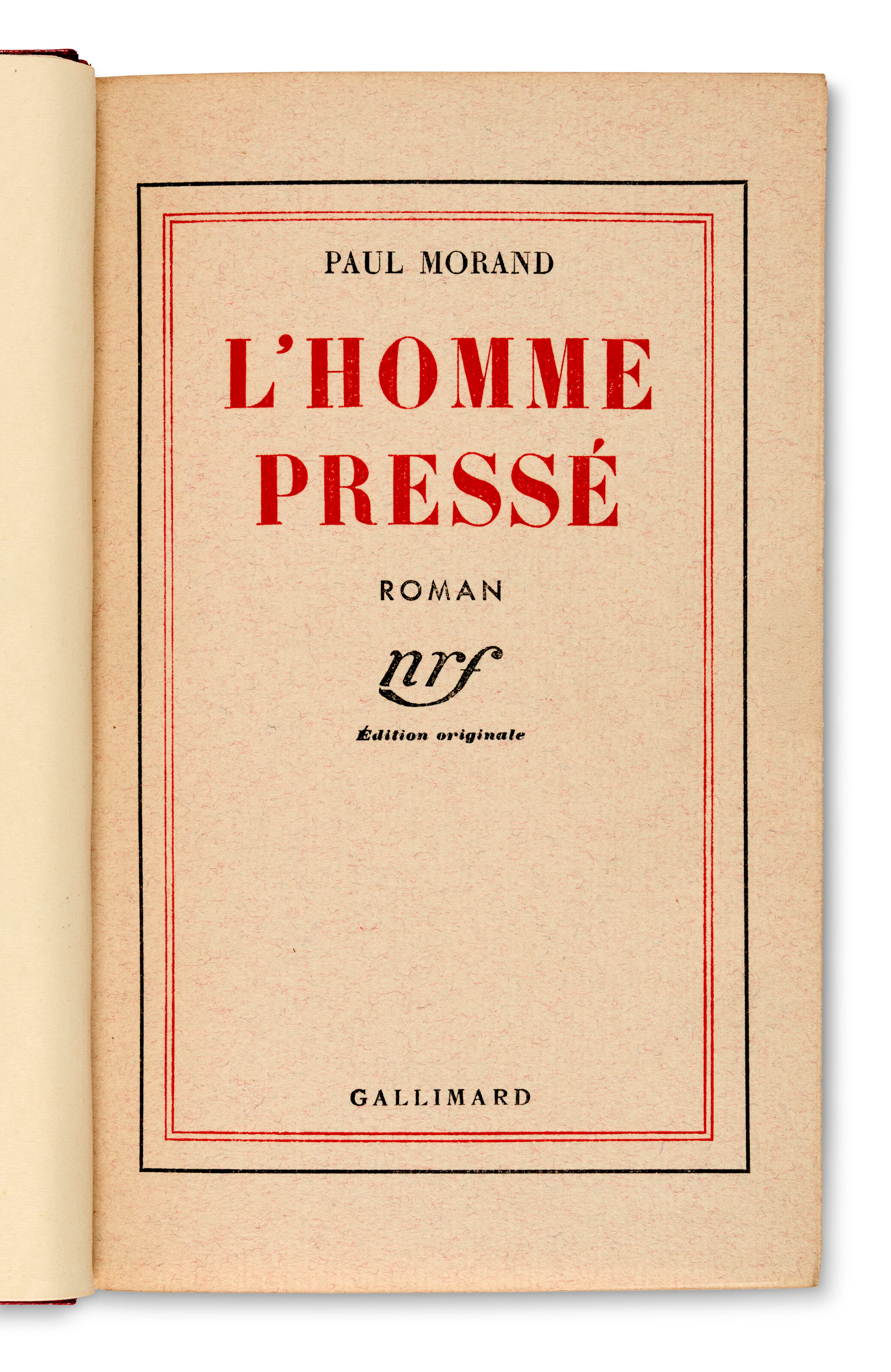 Morand, Paul (1888-1976)