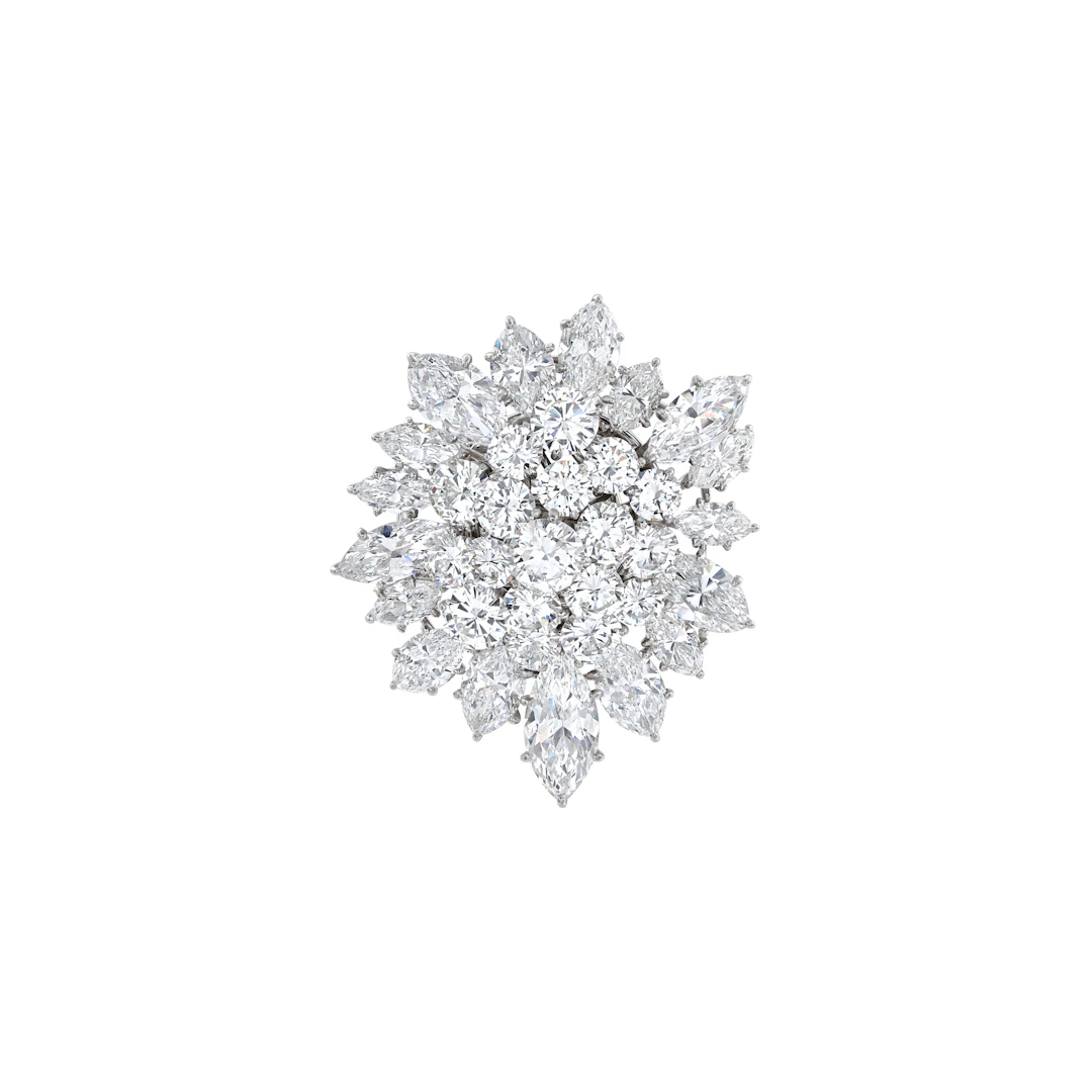 Van Cleef & Arpels Diamond Brooch / Pendant