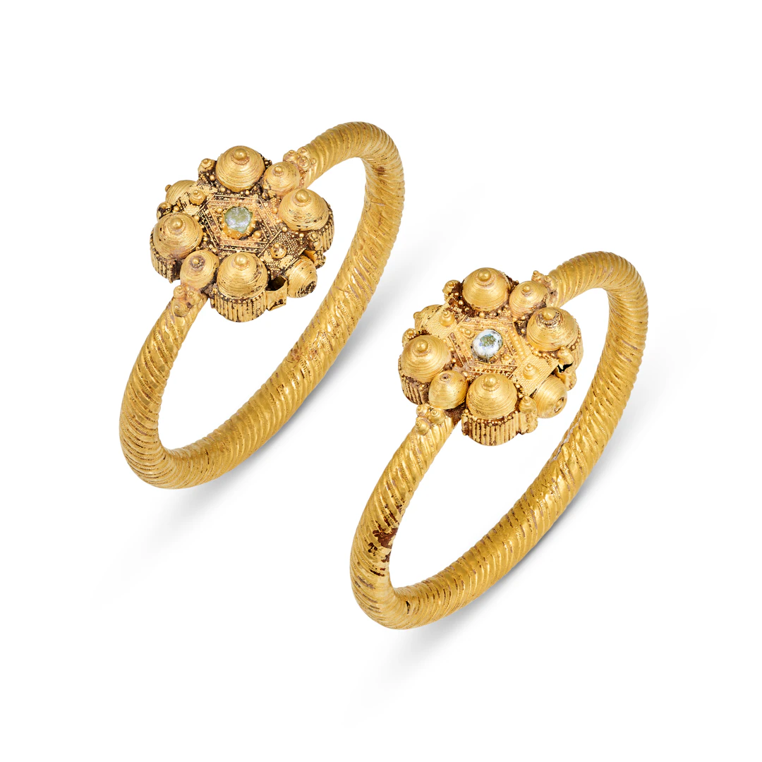 A Pair of Gold Armlets