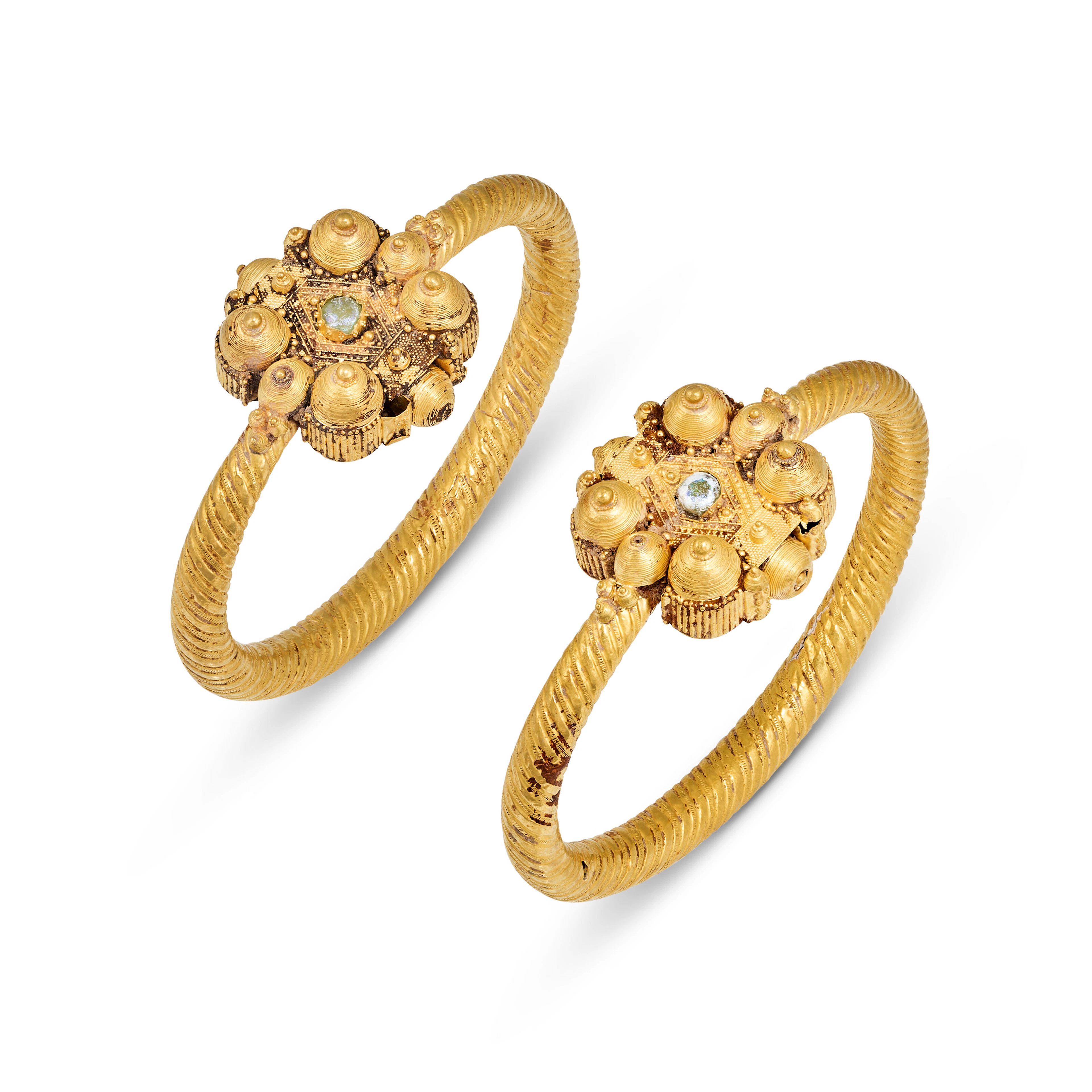 A Pair of Gold Armlets