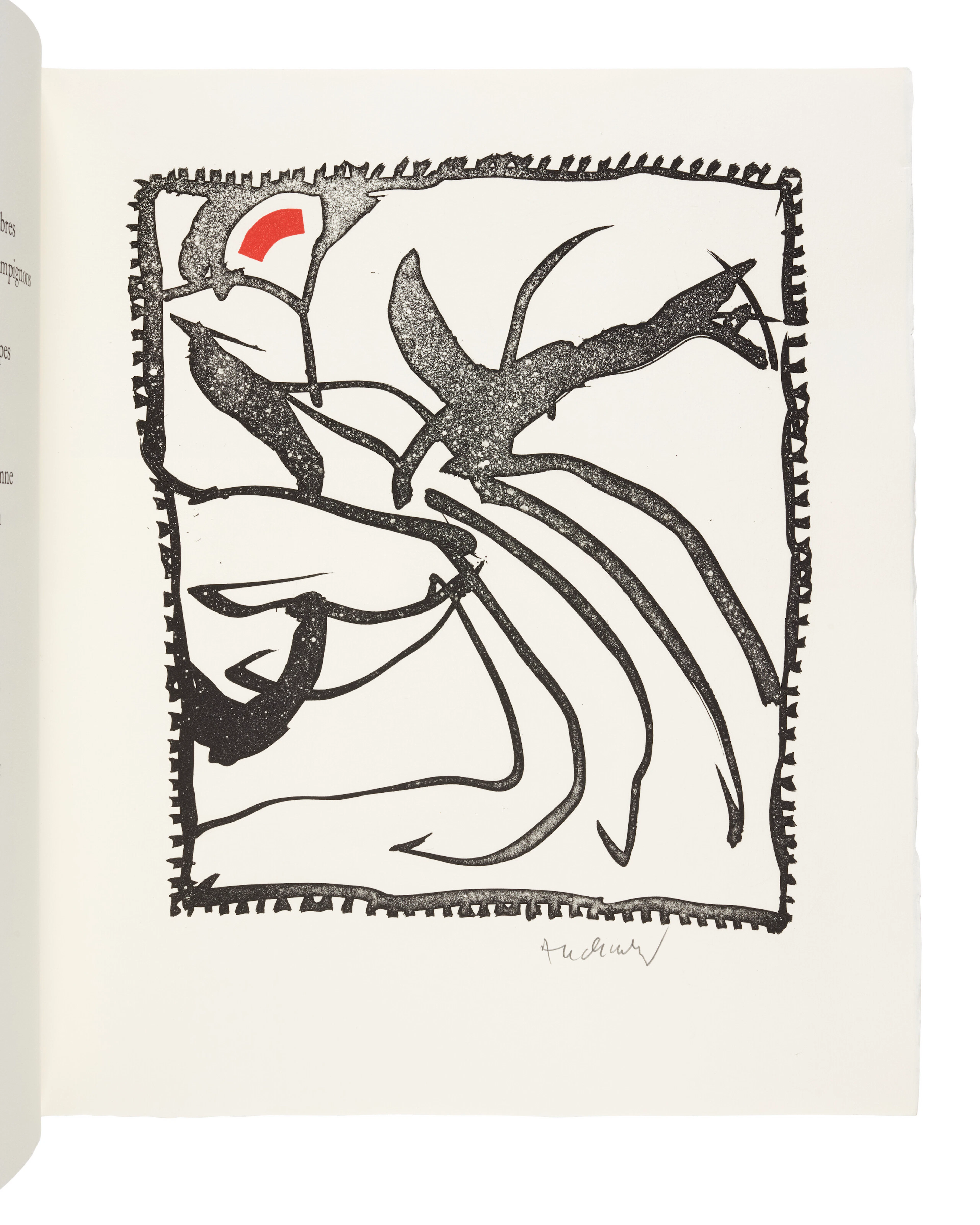 PIERRE ALECHINSKY (NÉ EN 1927) ET ANDRÉ PIEYRE DE MANDIARGUES (1909-1991)
