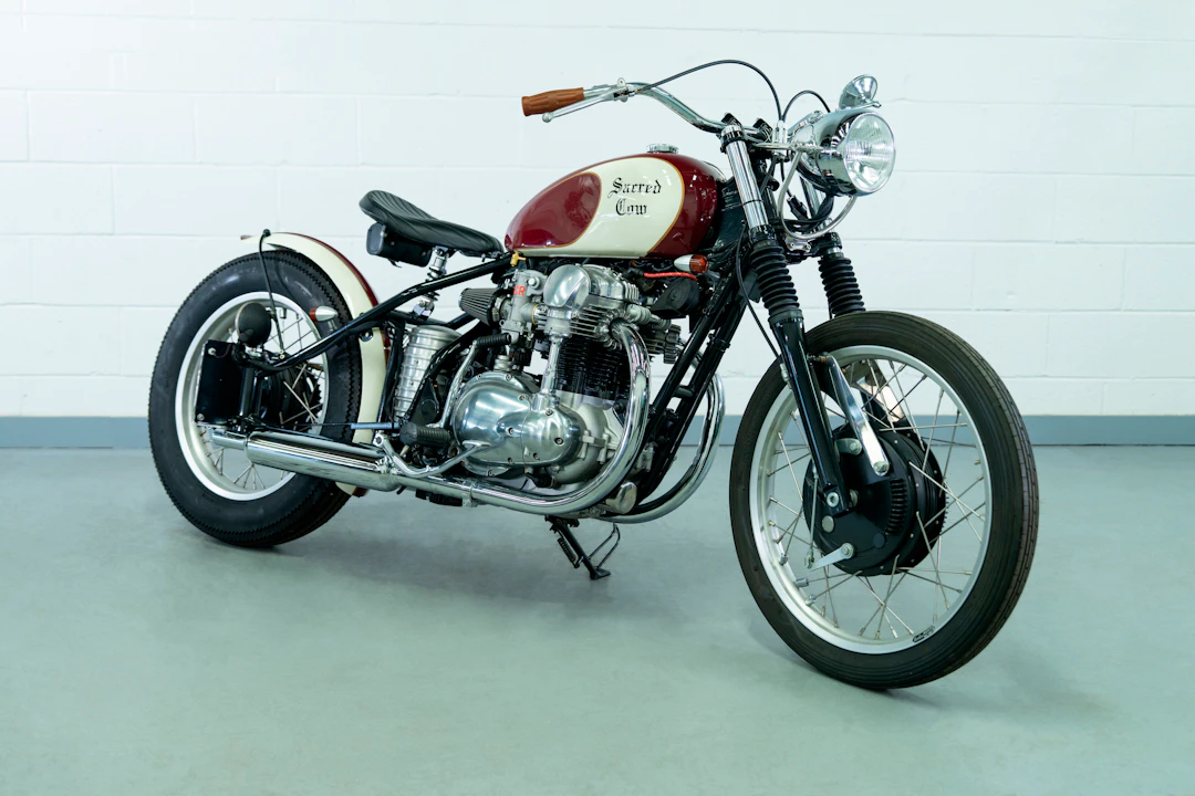 2009 Kawasaki W650 Bobber Custom by Mike Woolaway