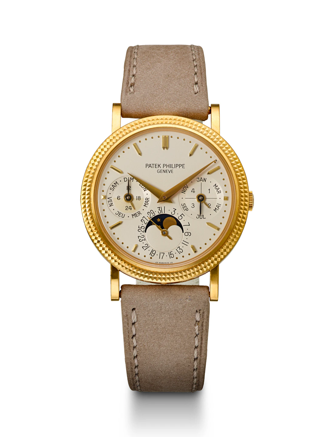 Patek Philippe, Yellow Gold Perpetual Calendar Wristwatch, Ref. 5039J-001