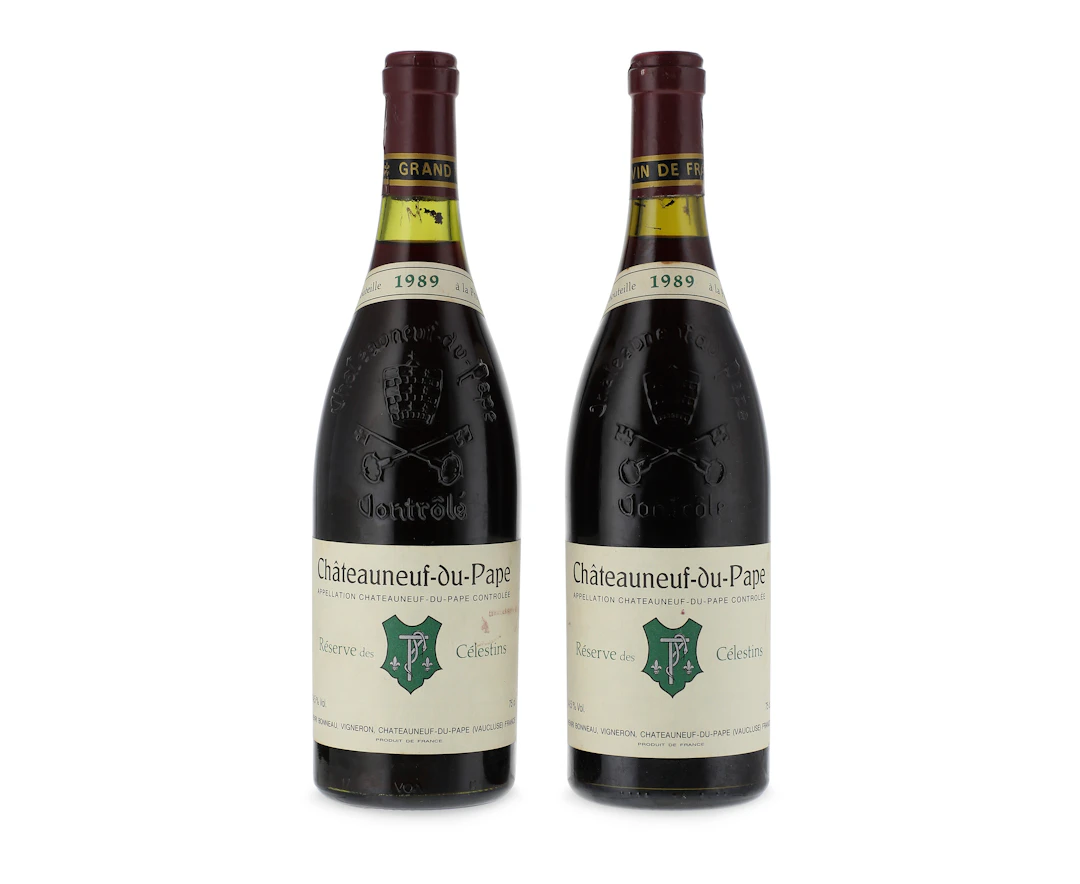 Mixed 1989 & 1990 Henri Bonneau, Châteauneuf-Du-Pape, Réserve Célestins