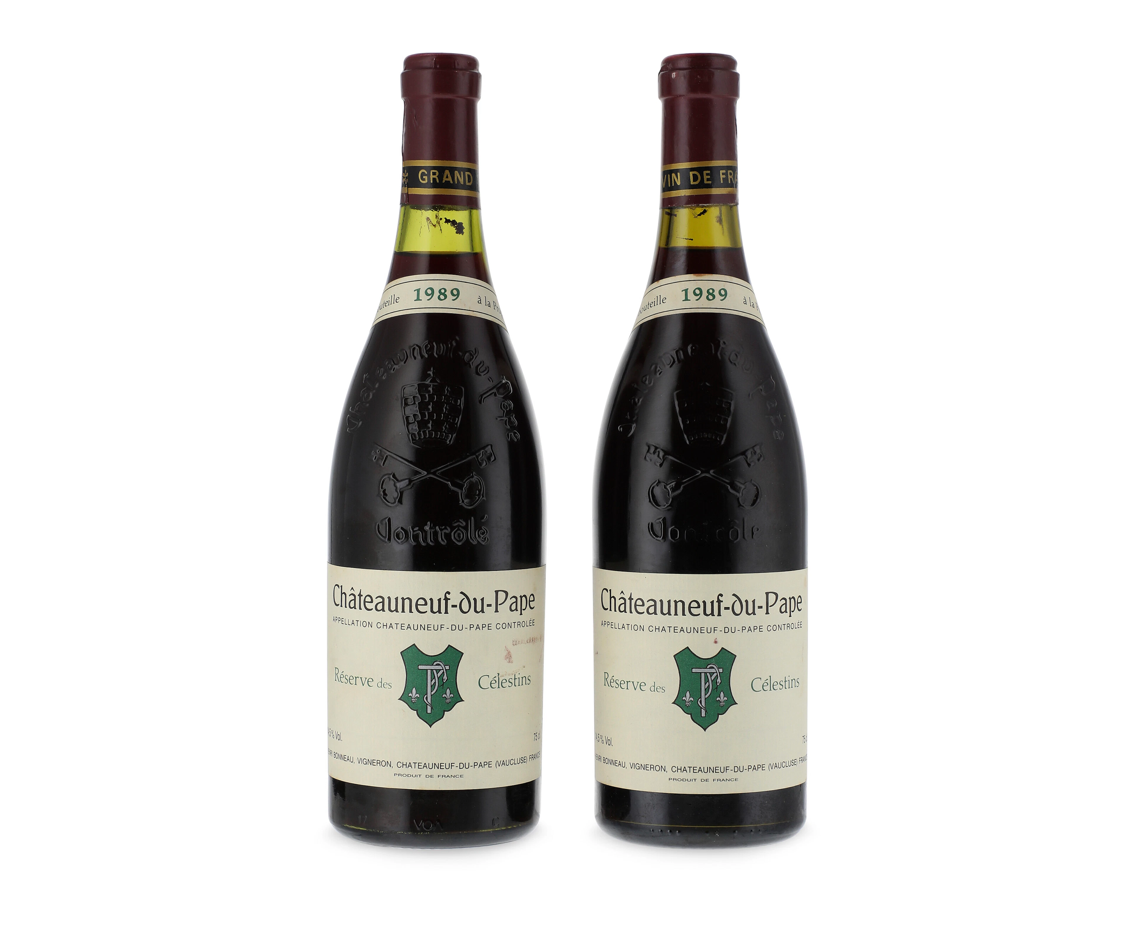 Mixed 1989 & 1990 Henri Bonneau, Châteauneuf-Du-Pape, Réserve Célestins