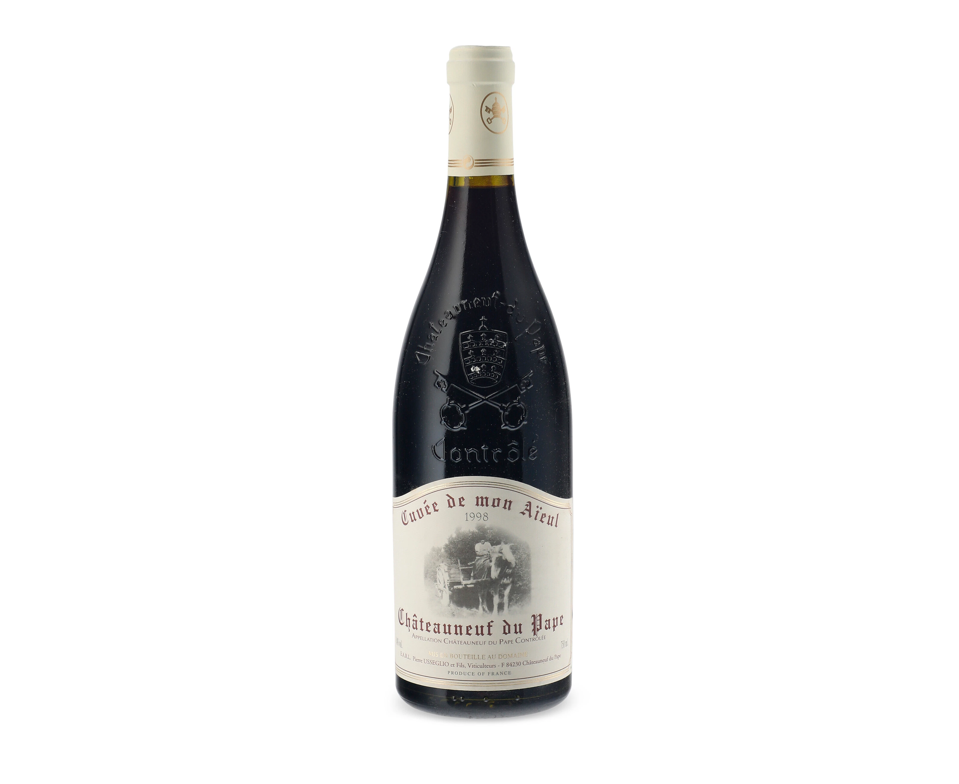 Domaine Pierre Usseglio, Châteauneuf-Du-Pape Cuvée De Mon aïeul 1998