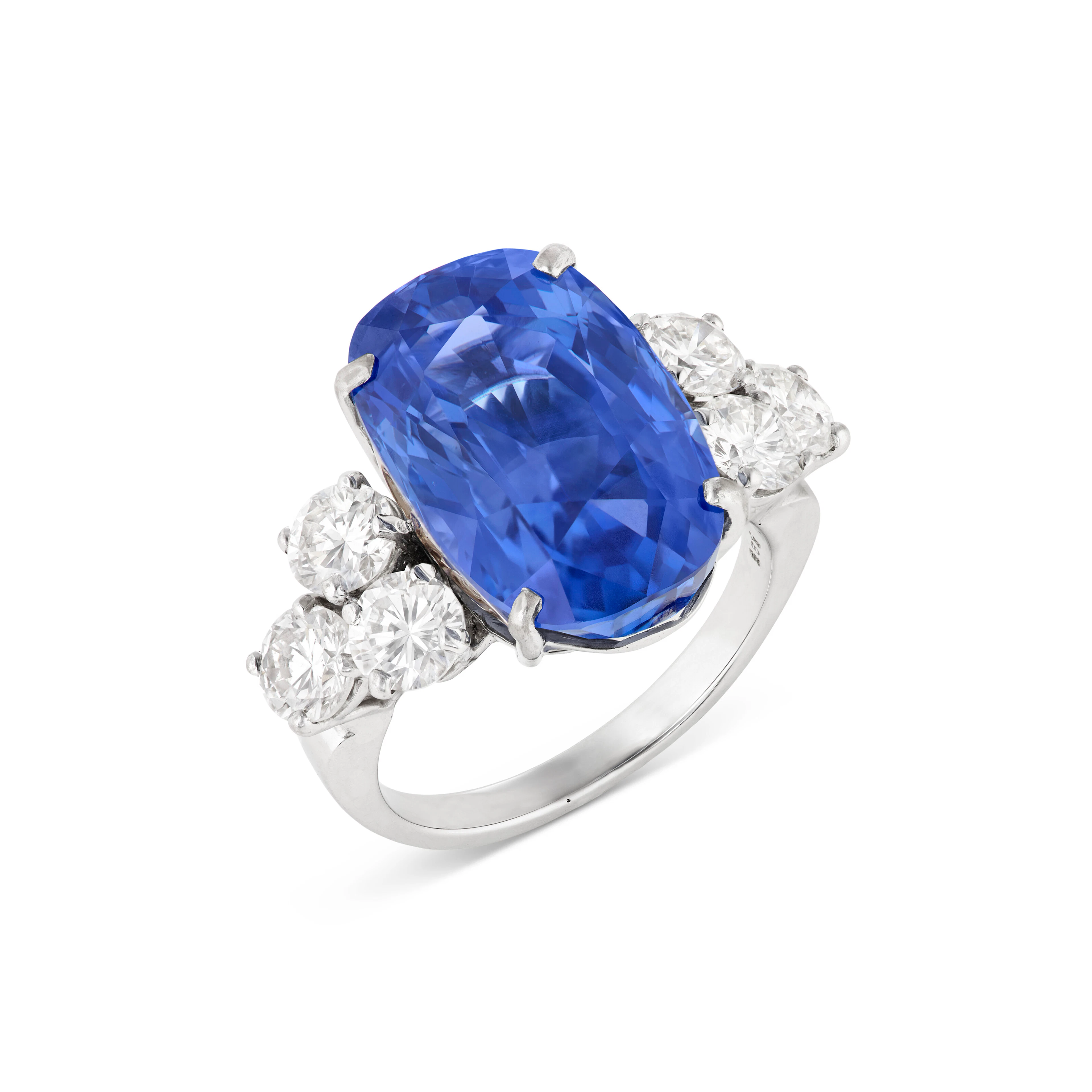 Sapphire and Diamond Ring