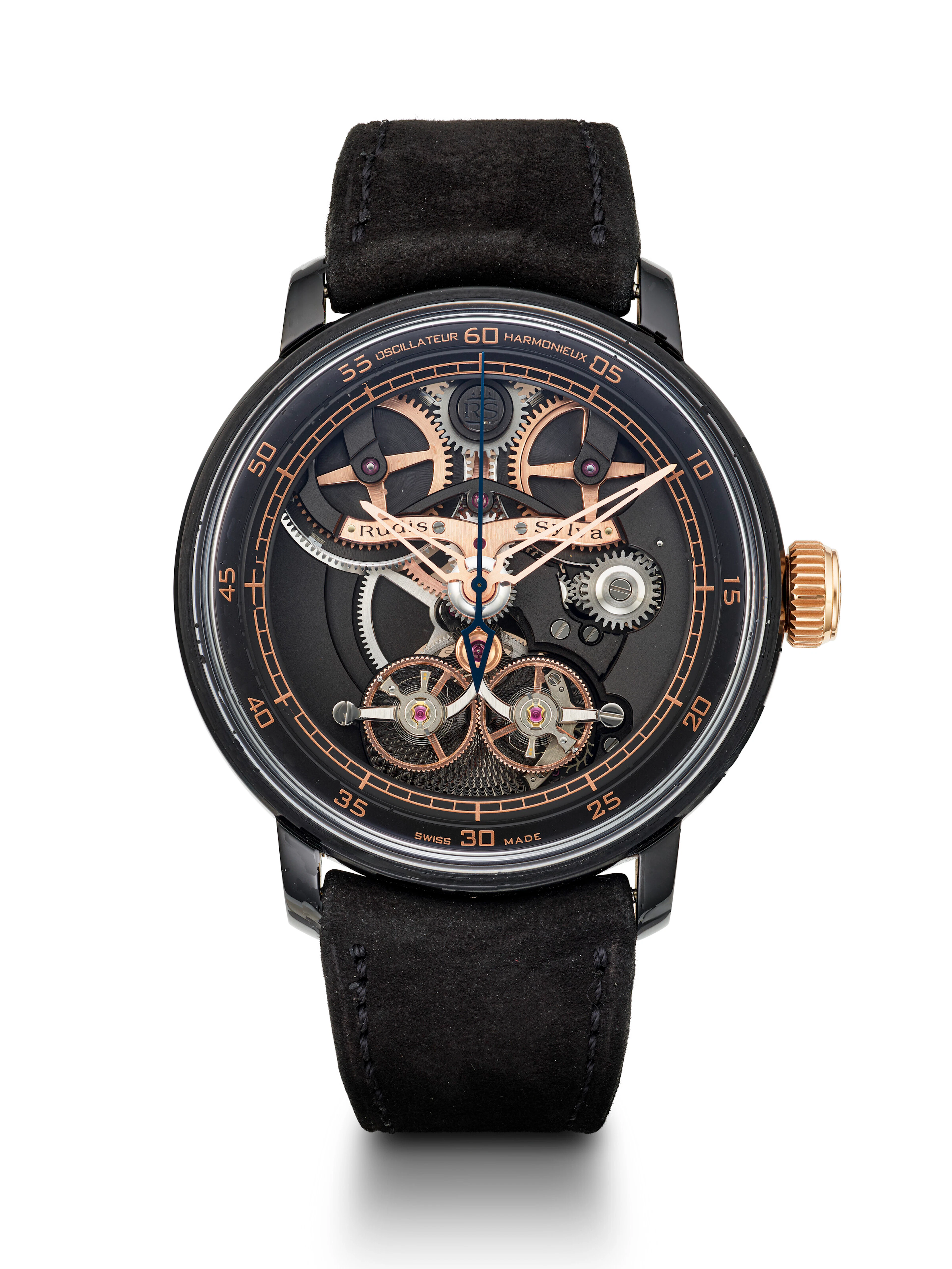 Rudis Sylva, Limited Edition Black Pvd-Coated Titanium 'Rs23 Oscillateur