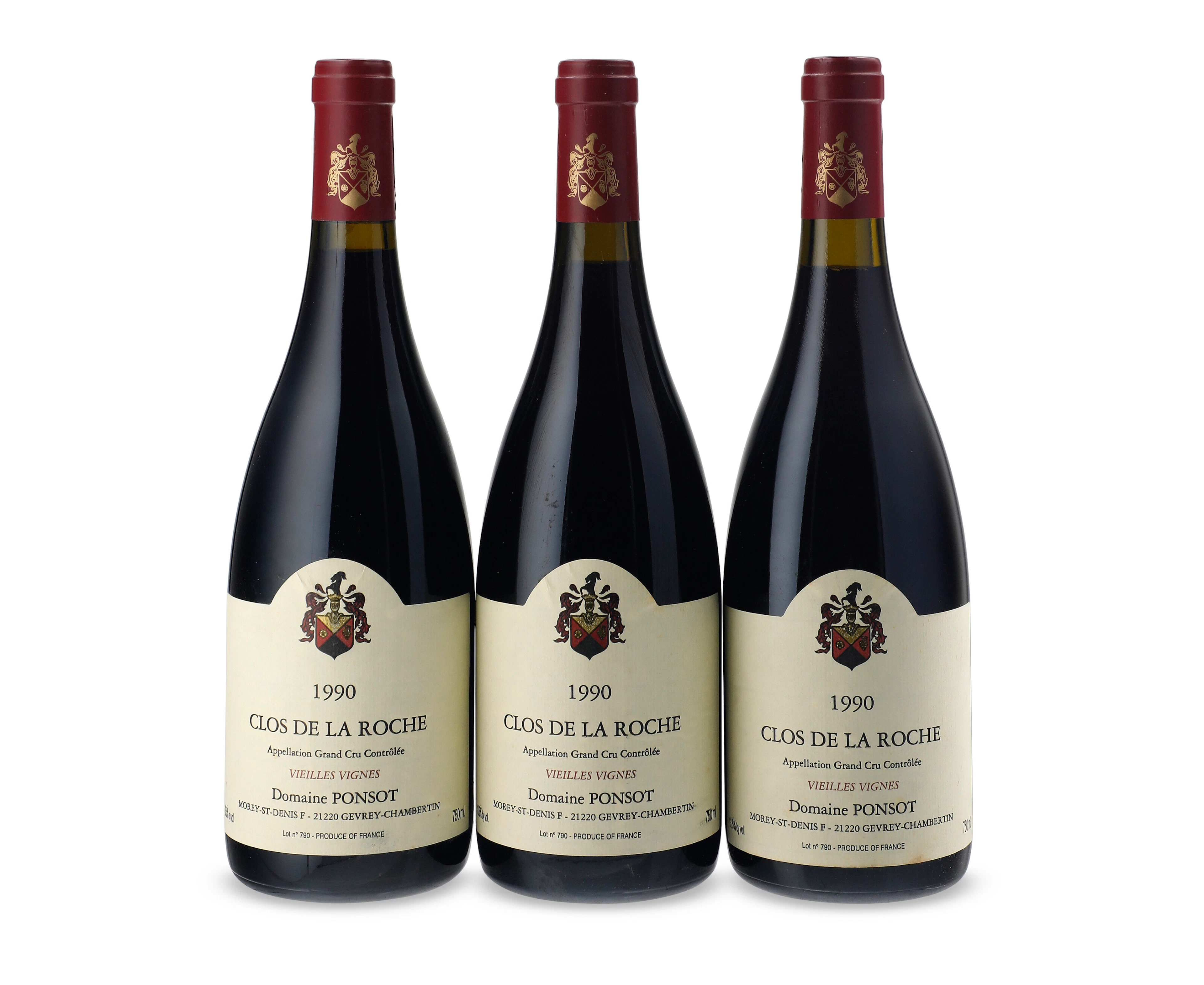 Domaine Ponsot, Clos De La Roche, Cuvée Vieilles Vignes 1990