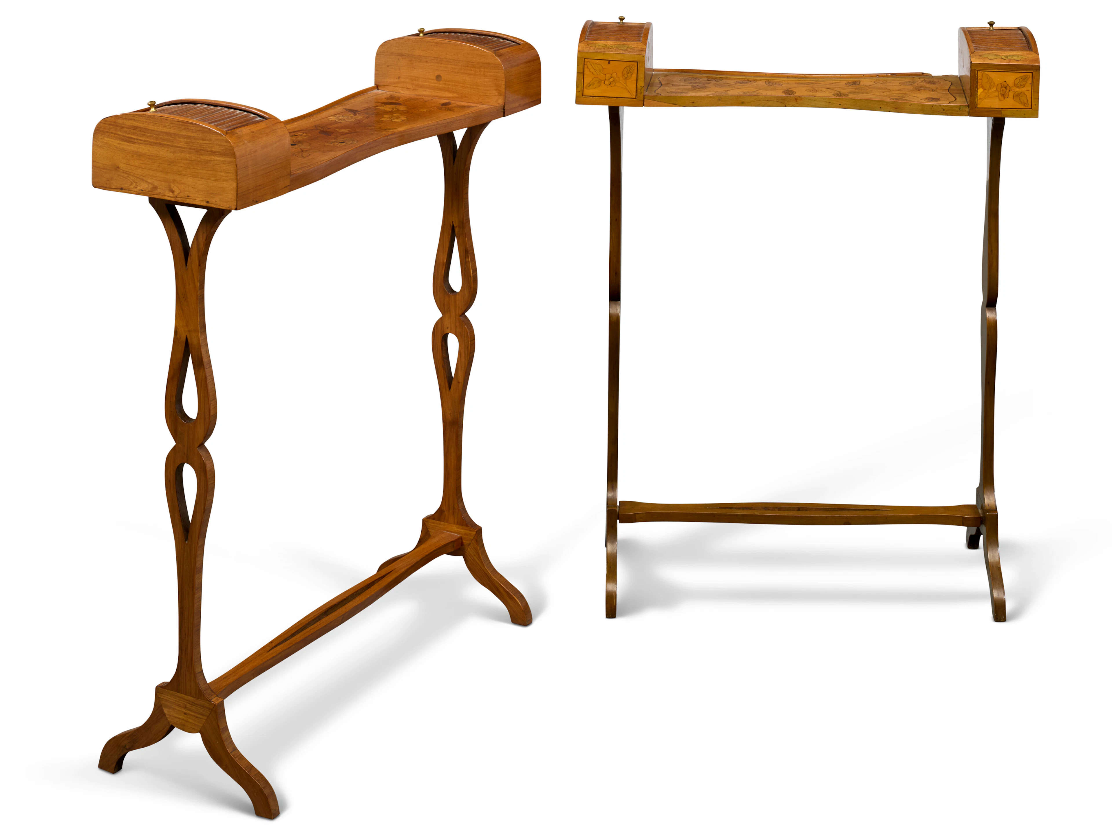 Deux Tables À Ouvrage D’époque Louis Xv