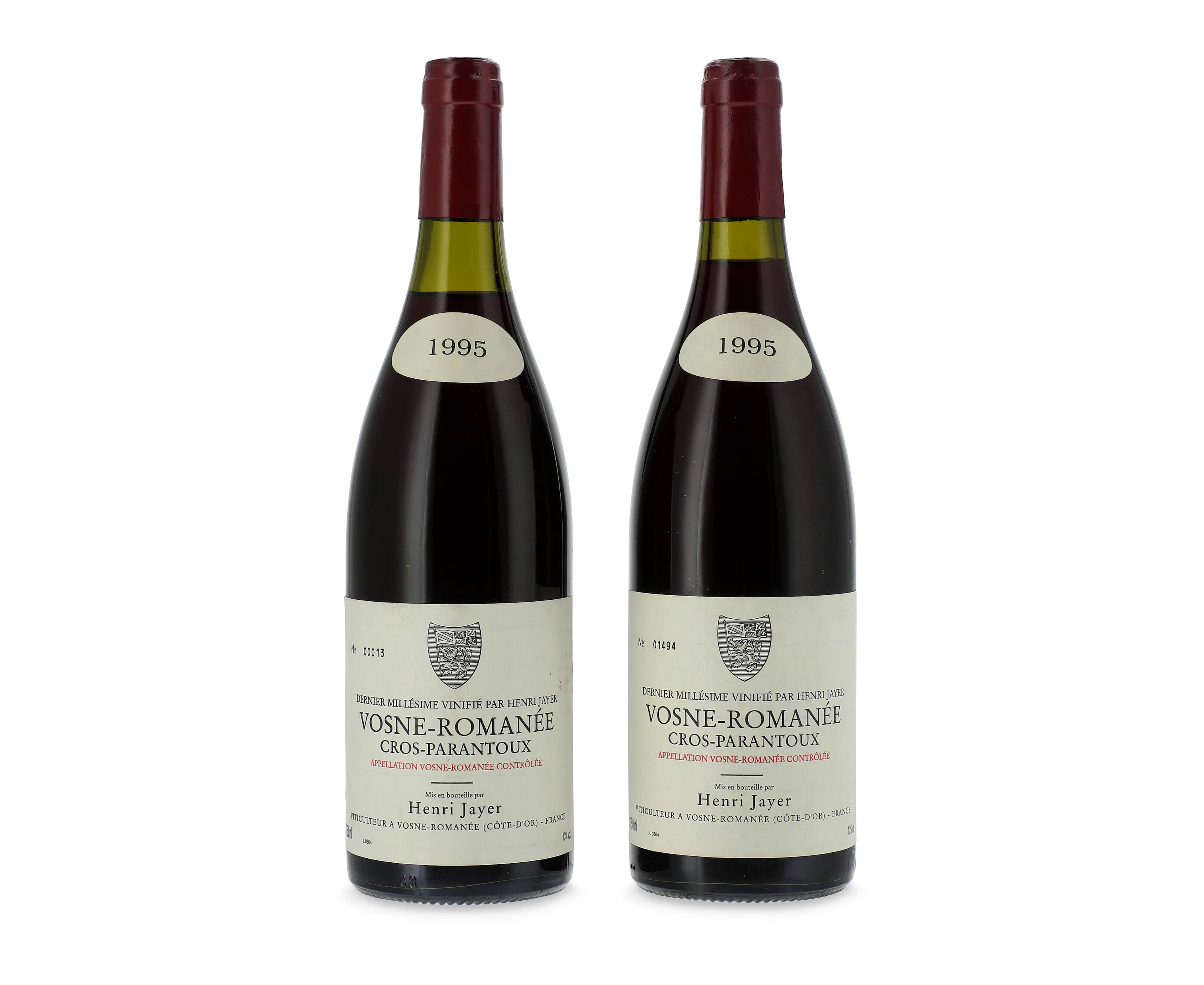 Henri Jayer, Vosne-Romanée, Cros Parantoux 1995