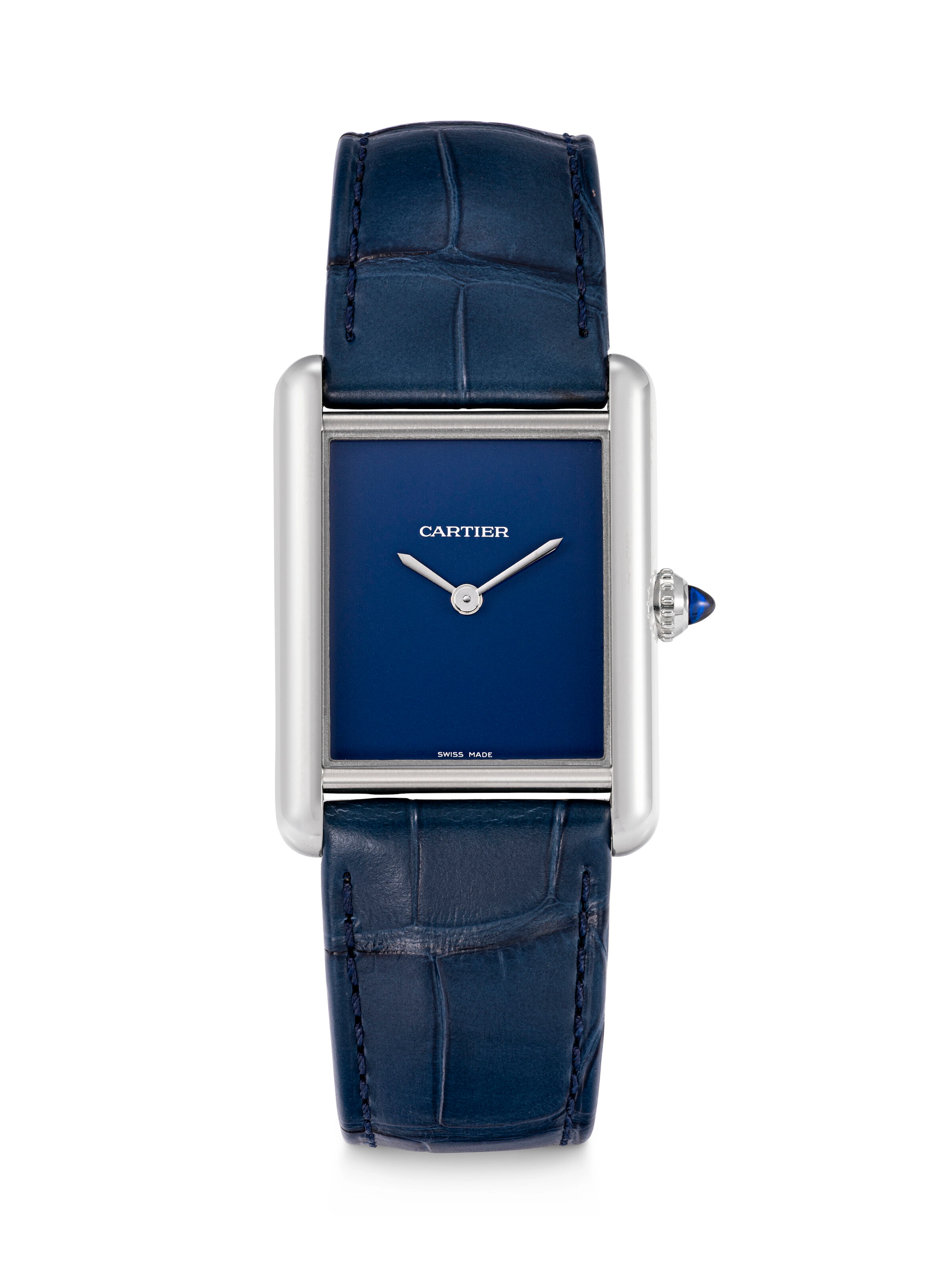 Cartier, Stainless Steel Tank Must