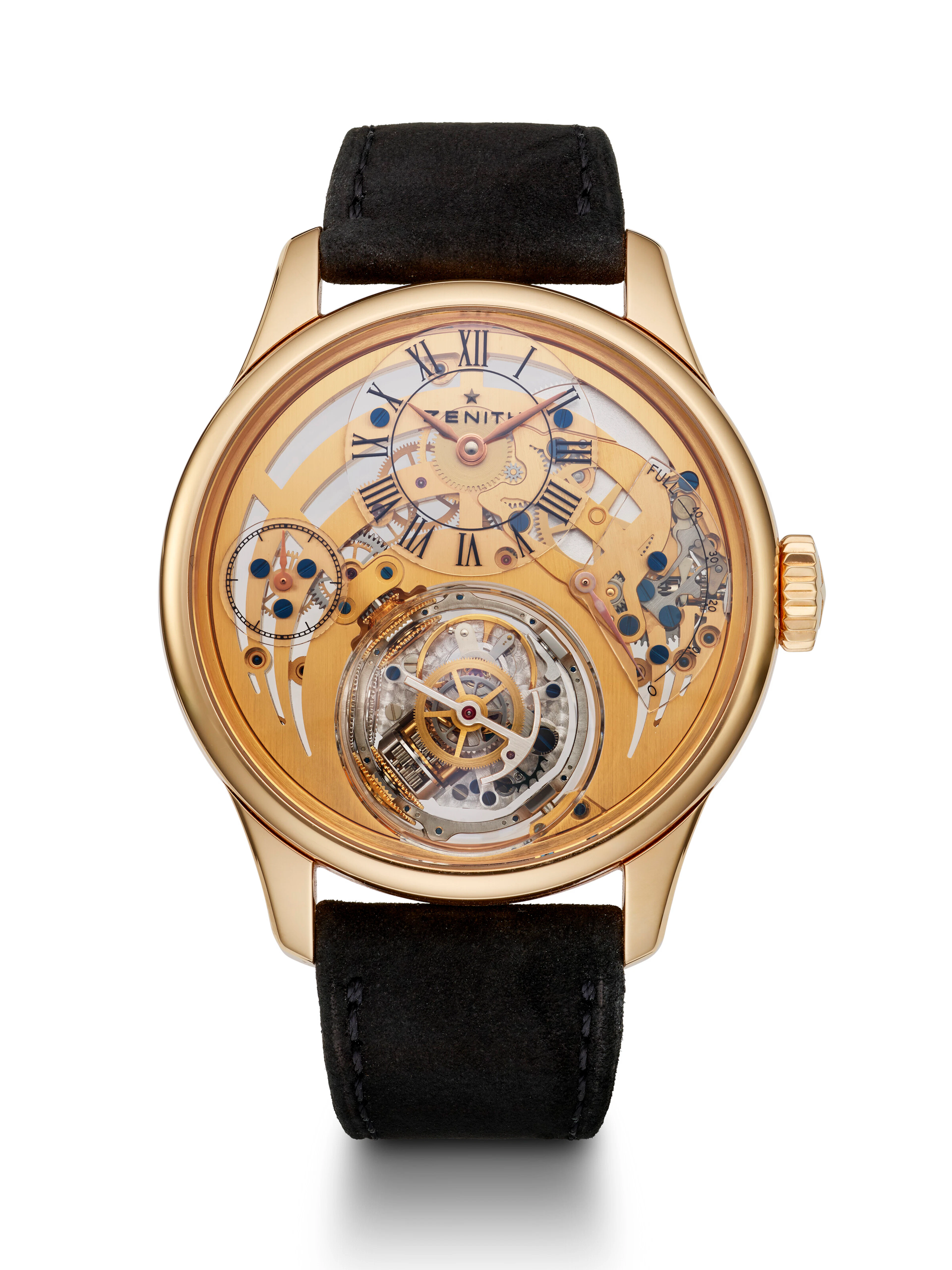 Zenith, Unique Yellow Gold 'Academy Christophe Colomb', Ref. 11.2210.8804S
