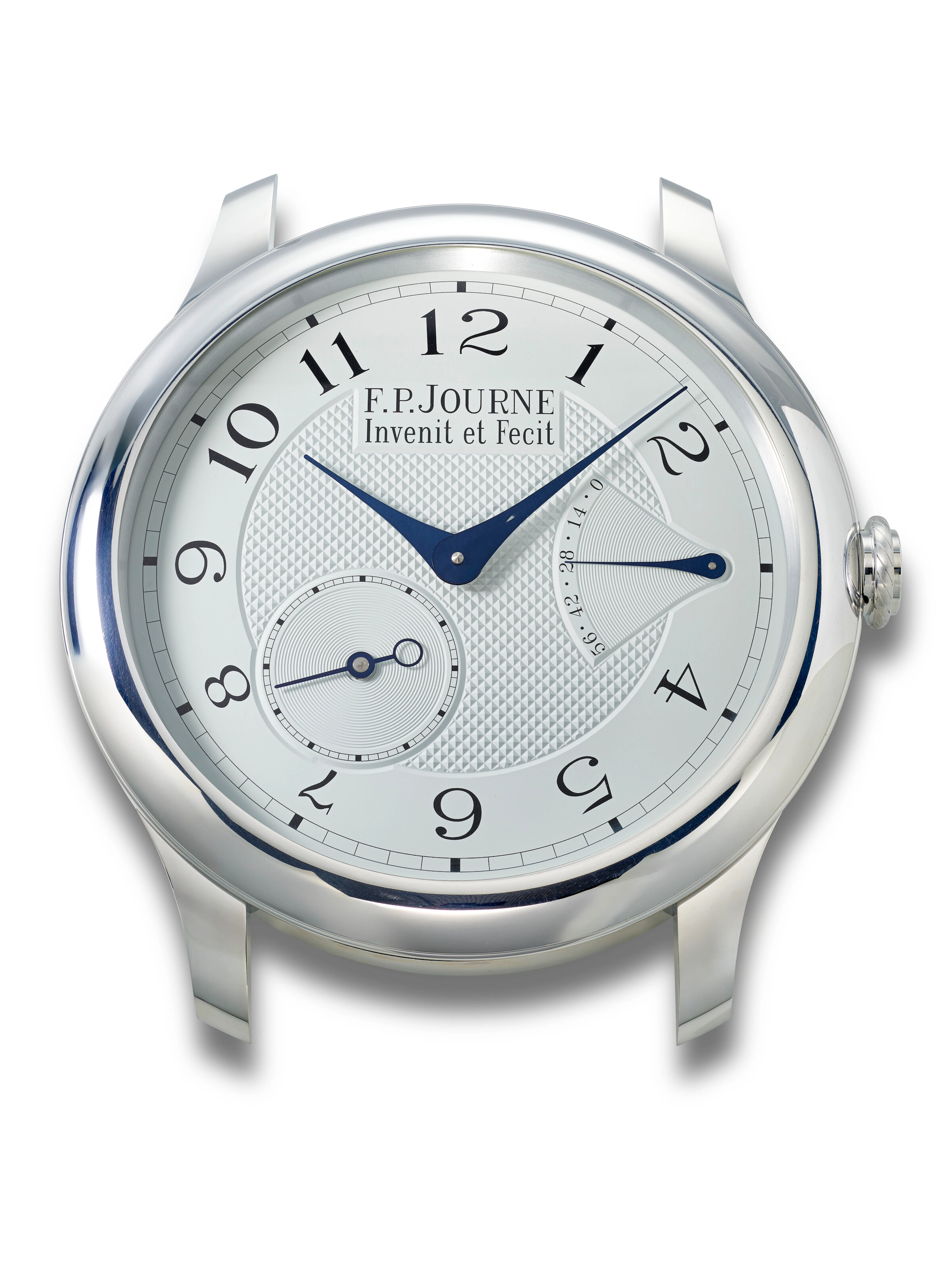 Ruegg Sa for F.p. Journe, Stainless Steel 'Chronomètre Souverain' Wall Clock