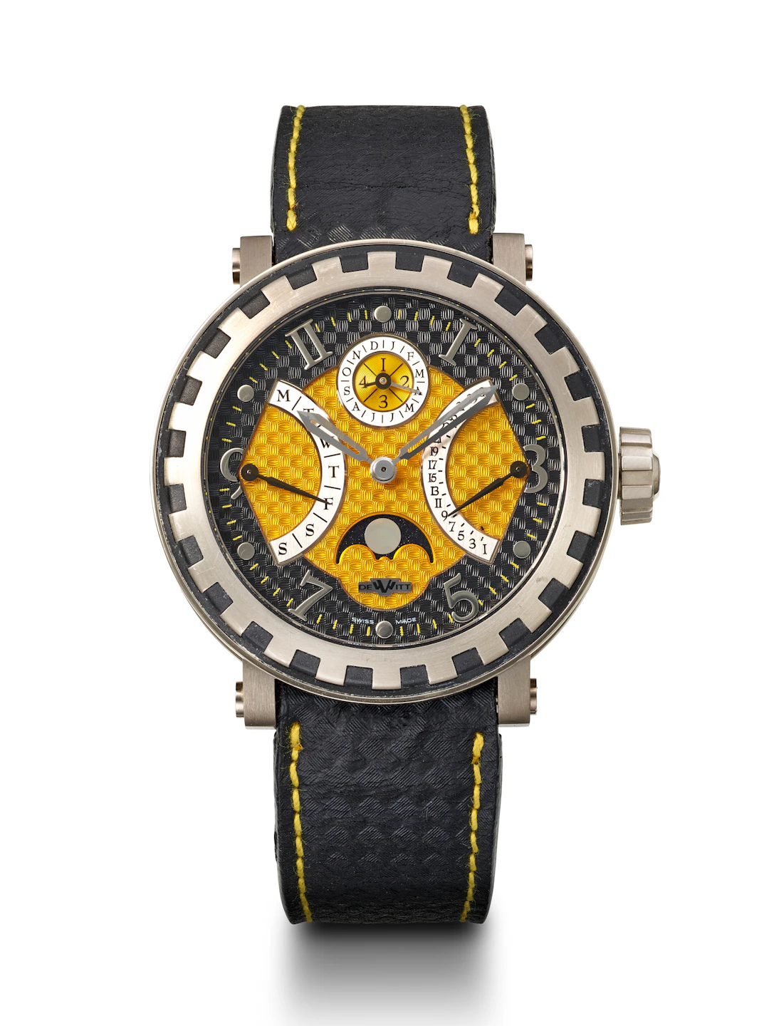 Dewitt, Limited Edition White Gold and Titanium 'Academia Quantième