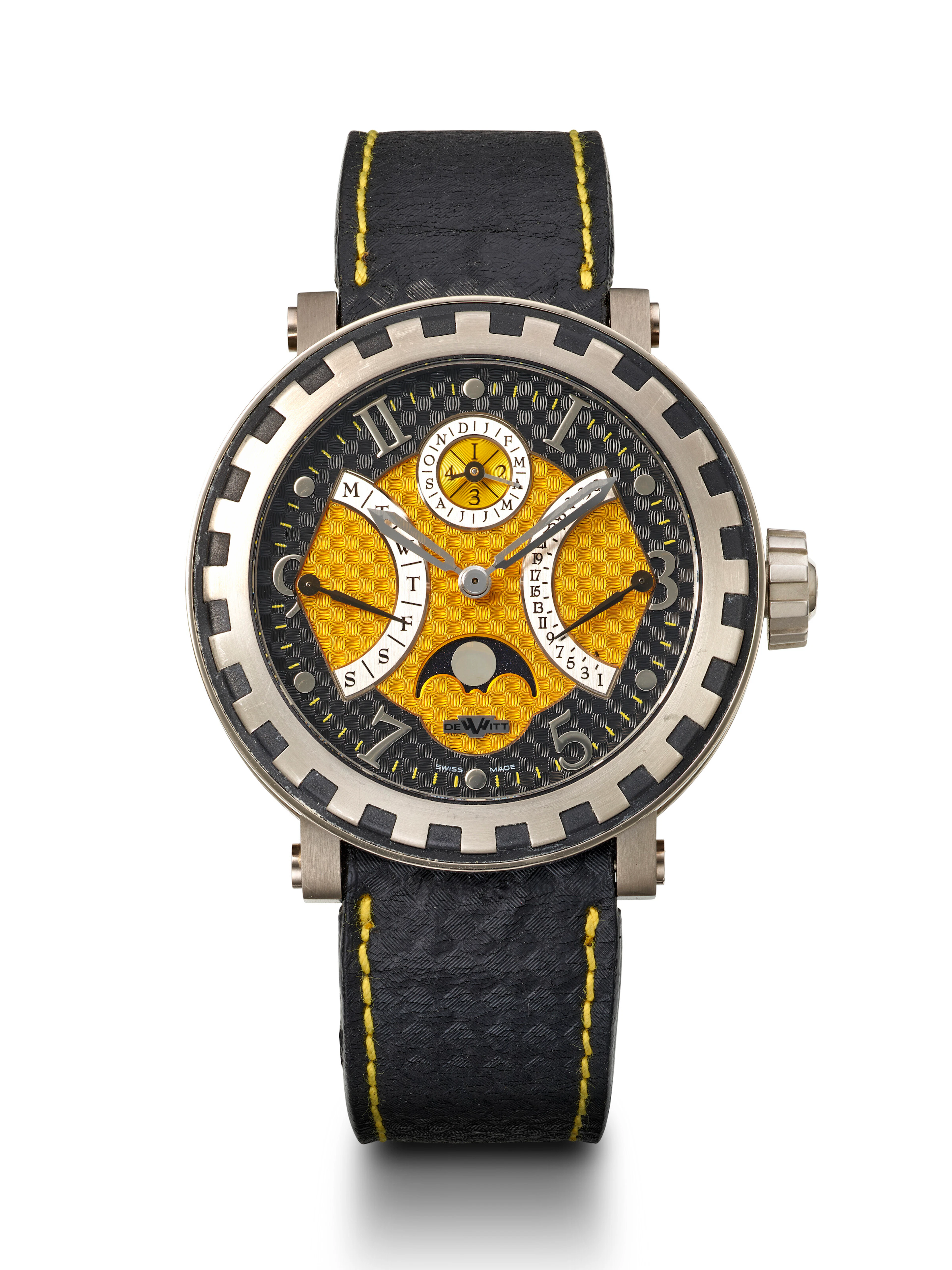 Dewitt, Limited Edition White Gold and Titanium 'Academia Quantième