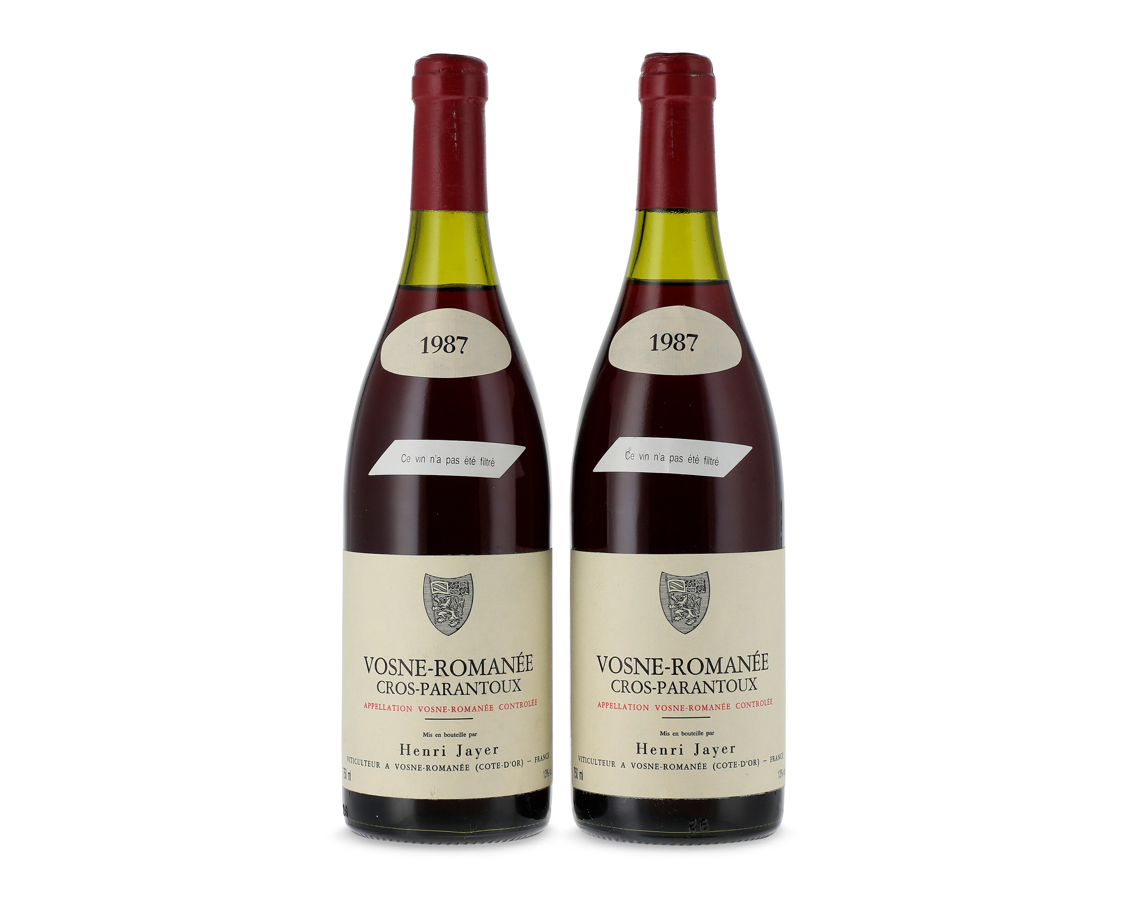 Henri Jayer, Vosne-Romanée, Cros Parantoux 1987