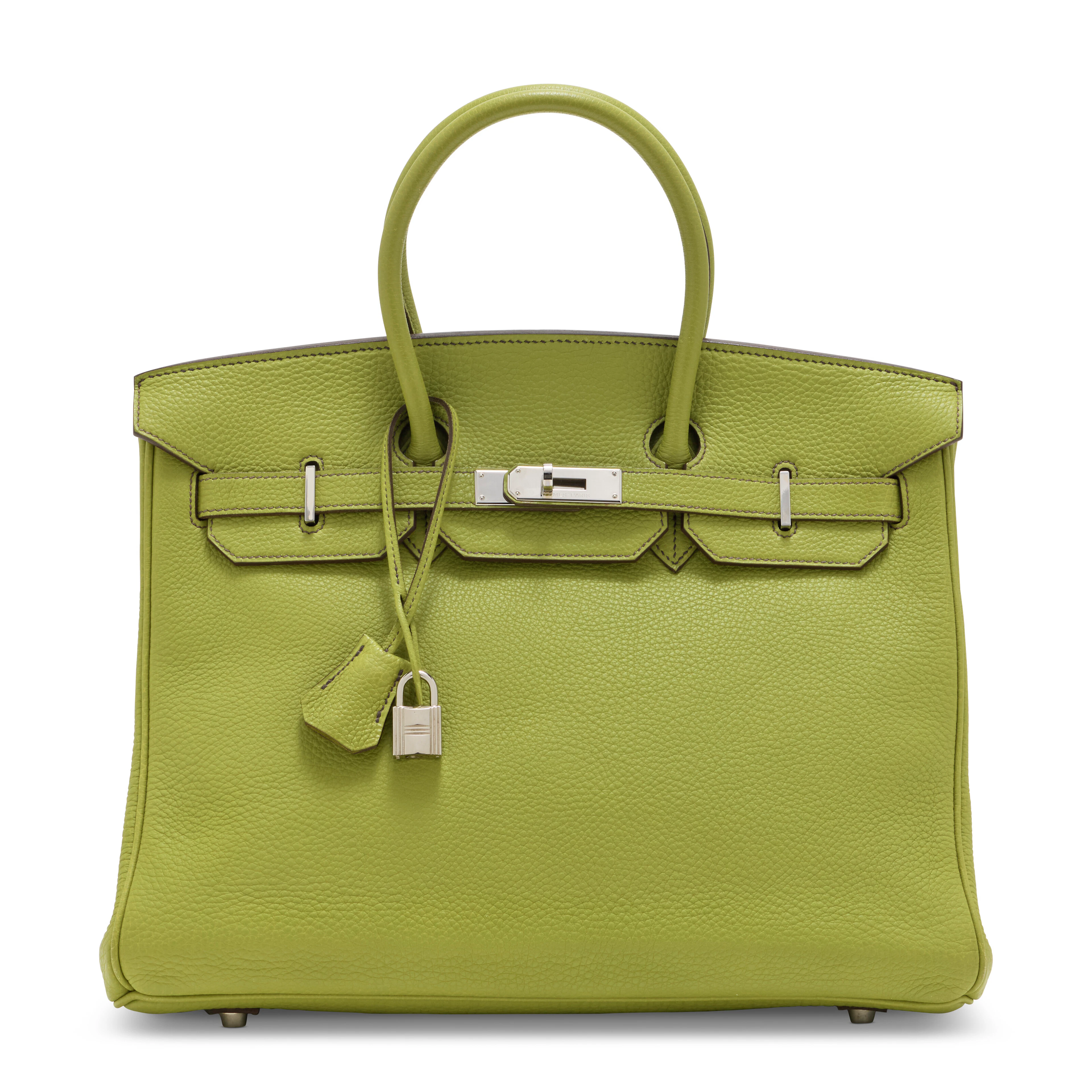 A Vert Anis Togo Leather Birkin 35 with Palladium Hardware