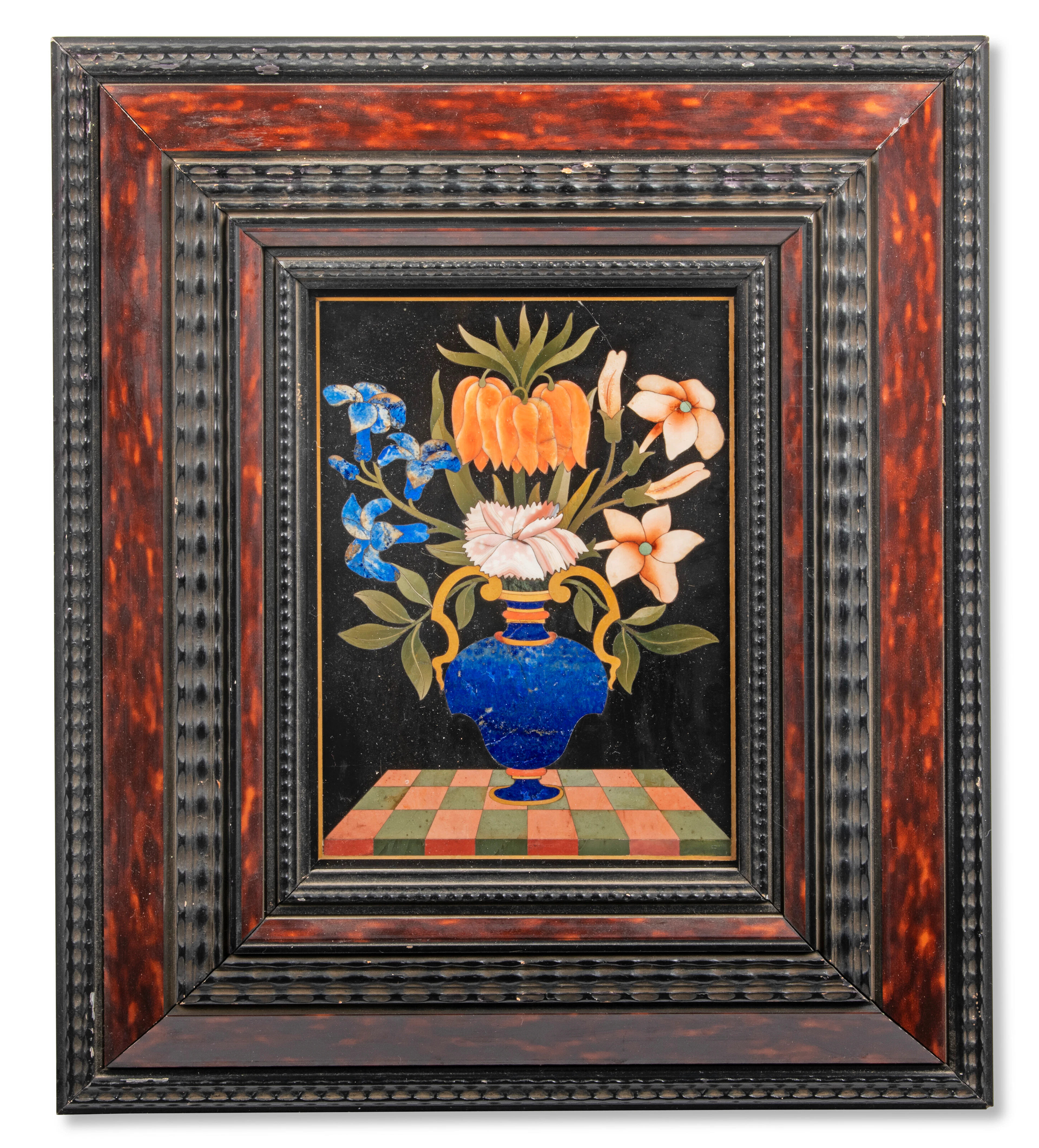 An Italian Pietra Dura Plaque