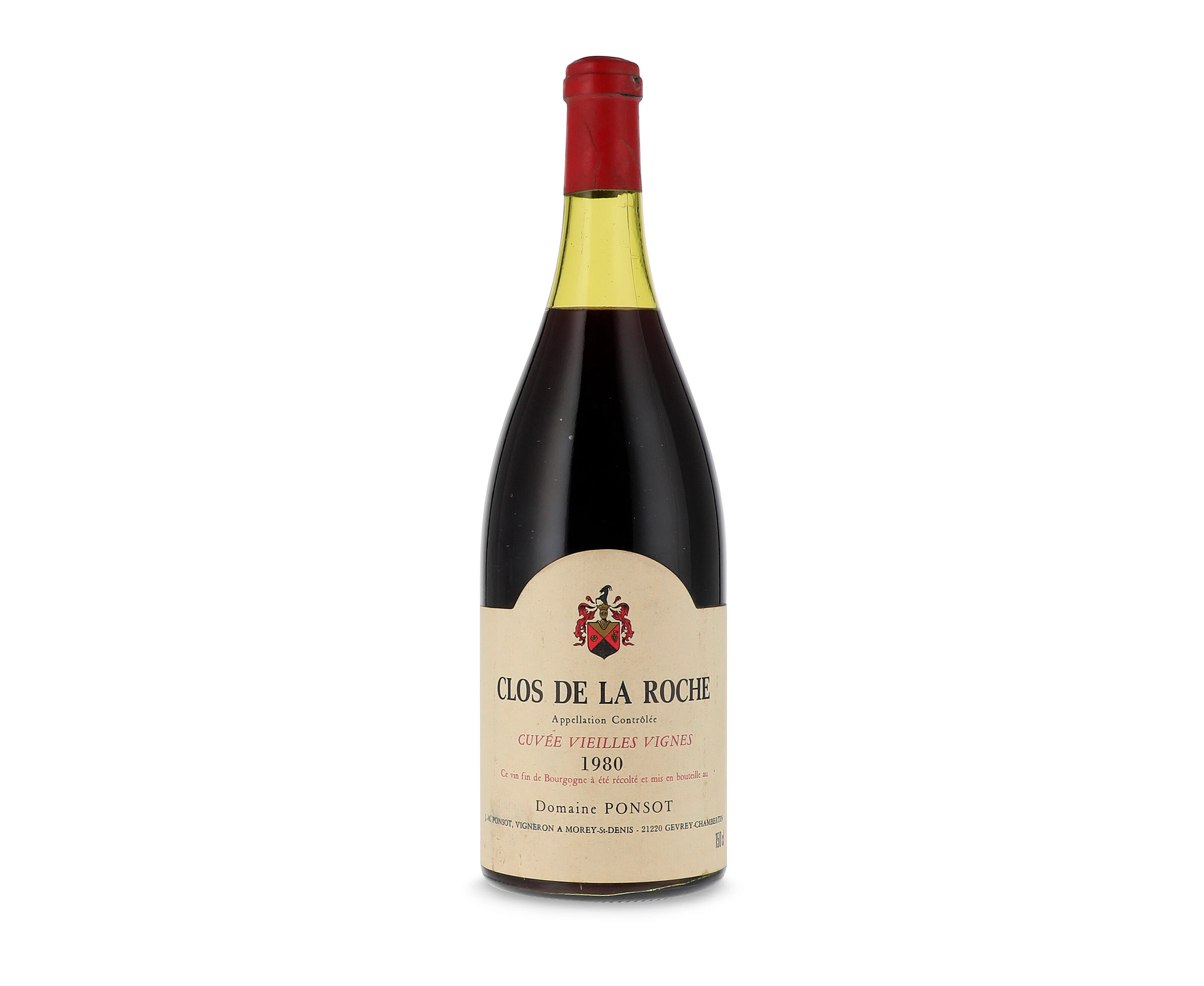 Domaine Ponsot, Clos De La Roche, Cuvèe Vieilles Vignes 1980