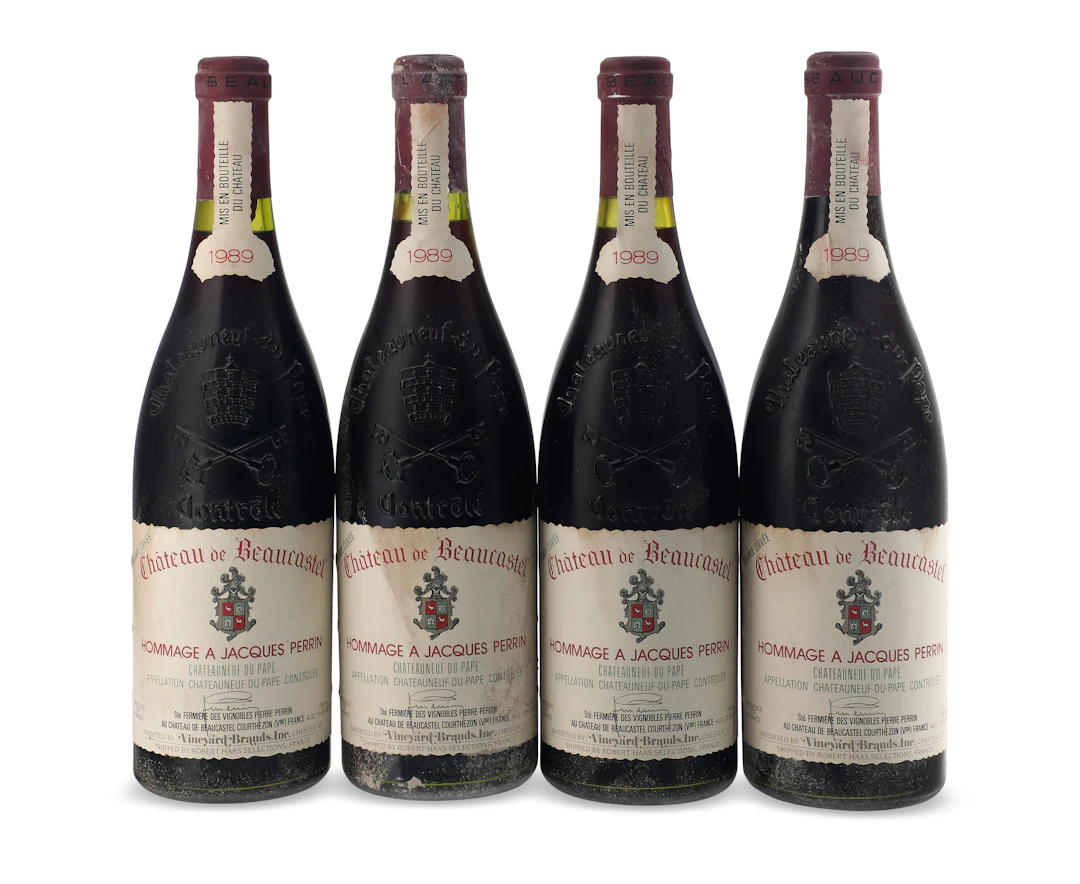 Château De Beaucastel, Châteauneuf-Du-Pape Hommage À Jacques Perrin 1989