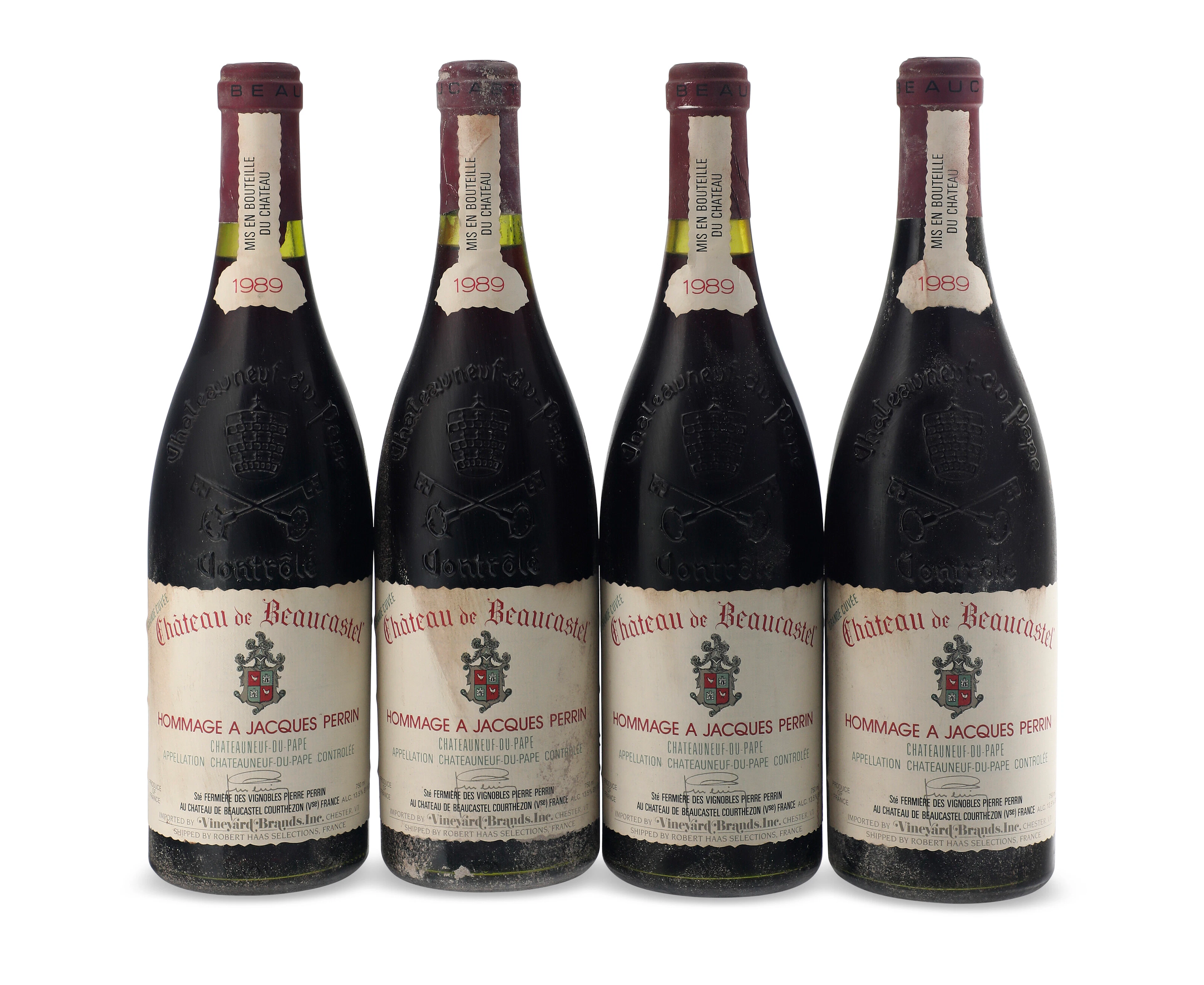 Château De Beaucastel, Châteauneuf-Du-Pape Hommage À Jacques Perrin 1989
