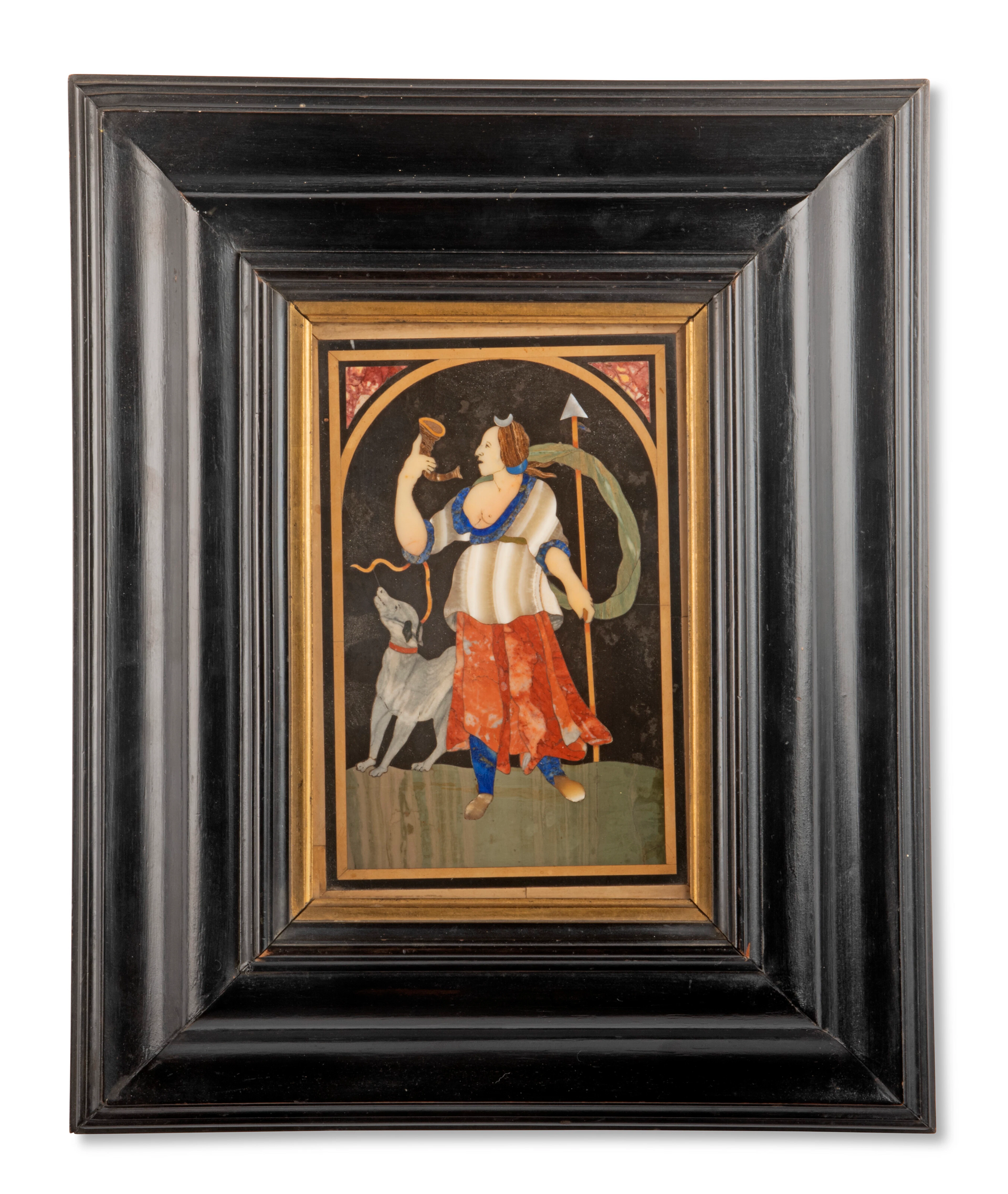 An Italian Pietra Dura Plaque