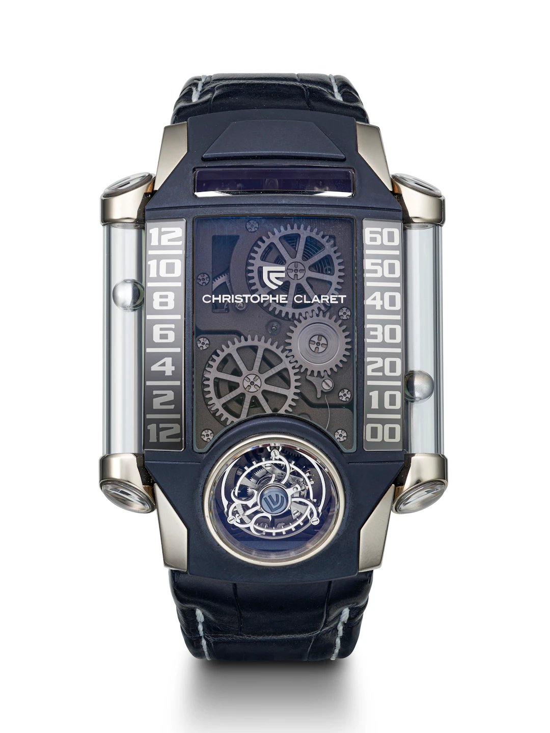 Christophe Claret, Limited Edition Titanium and White Gold 'X-Trem-1'