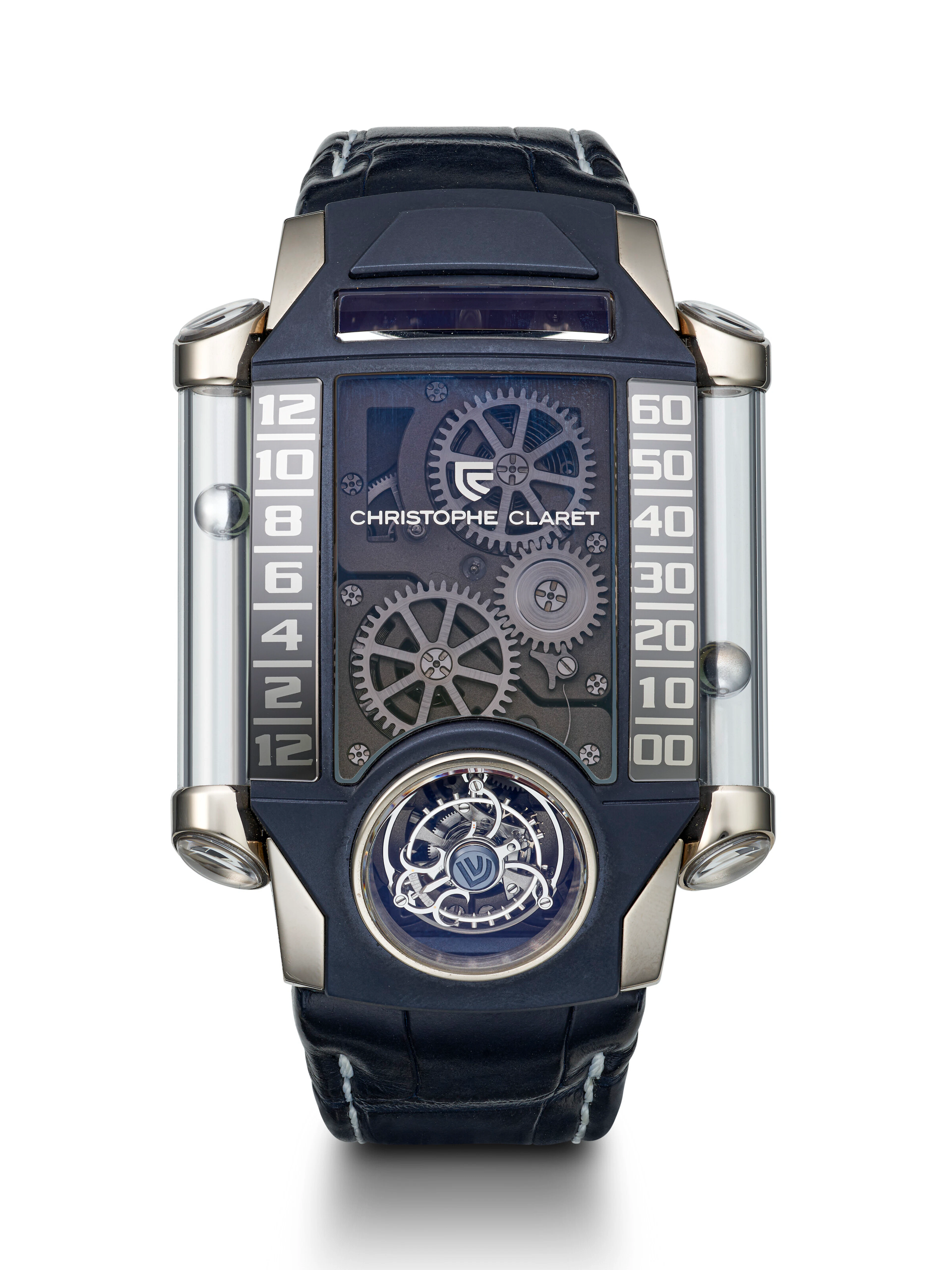 Christophe Claret, Limited Edition Titanium and White Gold 'X-Trem-1'
