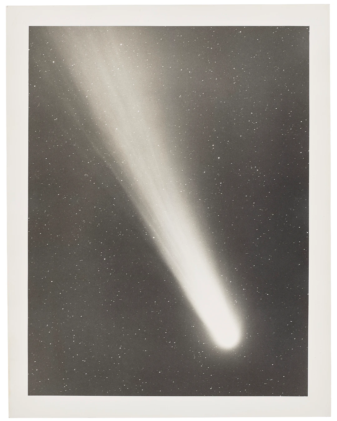 Large Format Photo of Halley's Comet