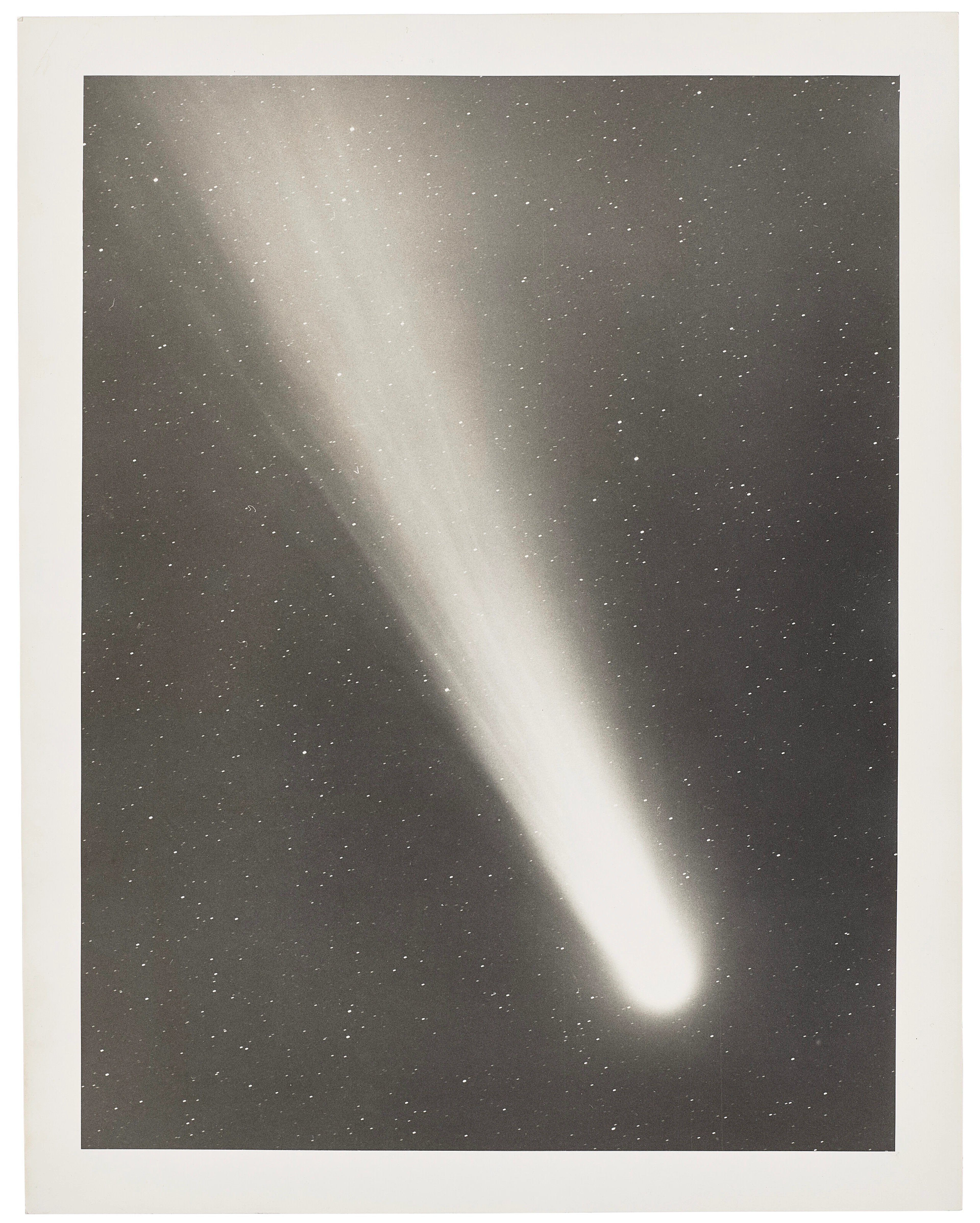Large Format Photo of Halley's Comet