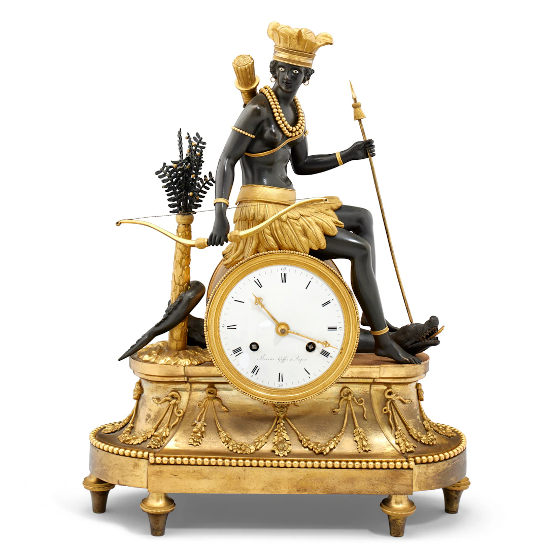 Pendule Dite 'À L'amérique' D'époque Directoire