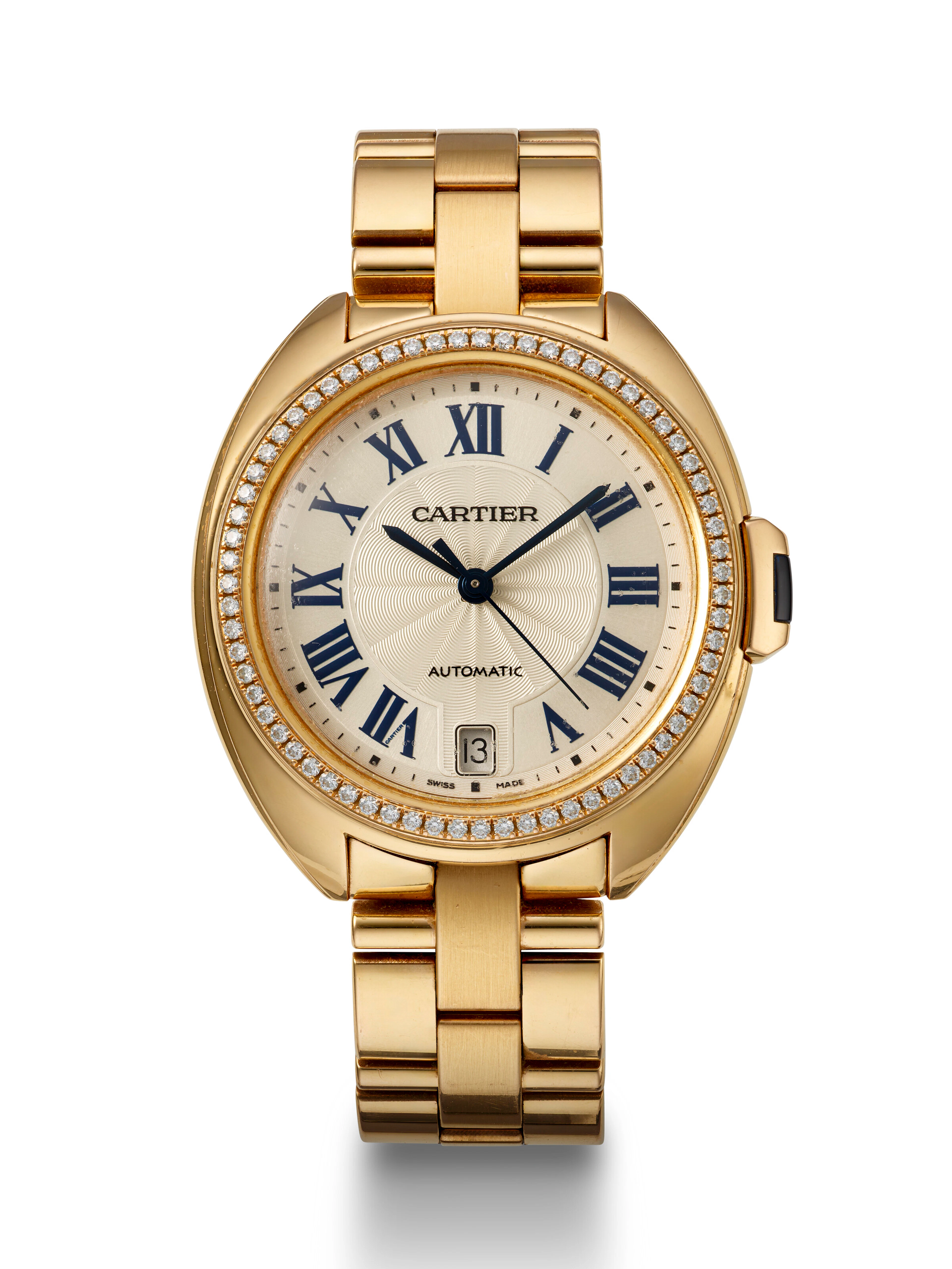 Cartier, Yellow Gold and Diamond-Set 'Clé De Cartier', Ref. 3854