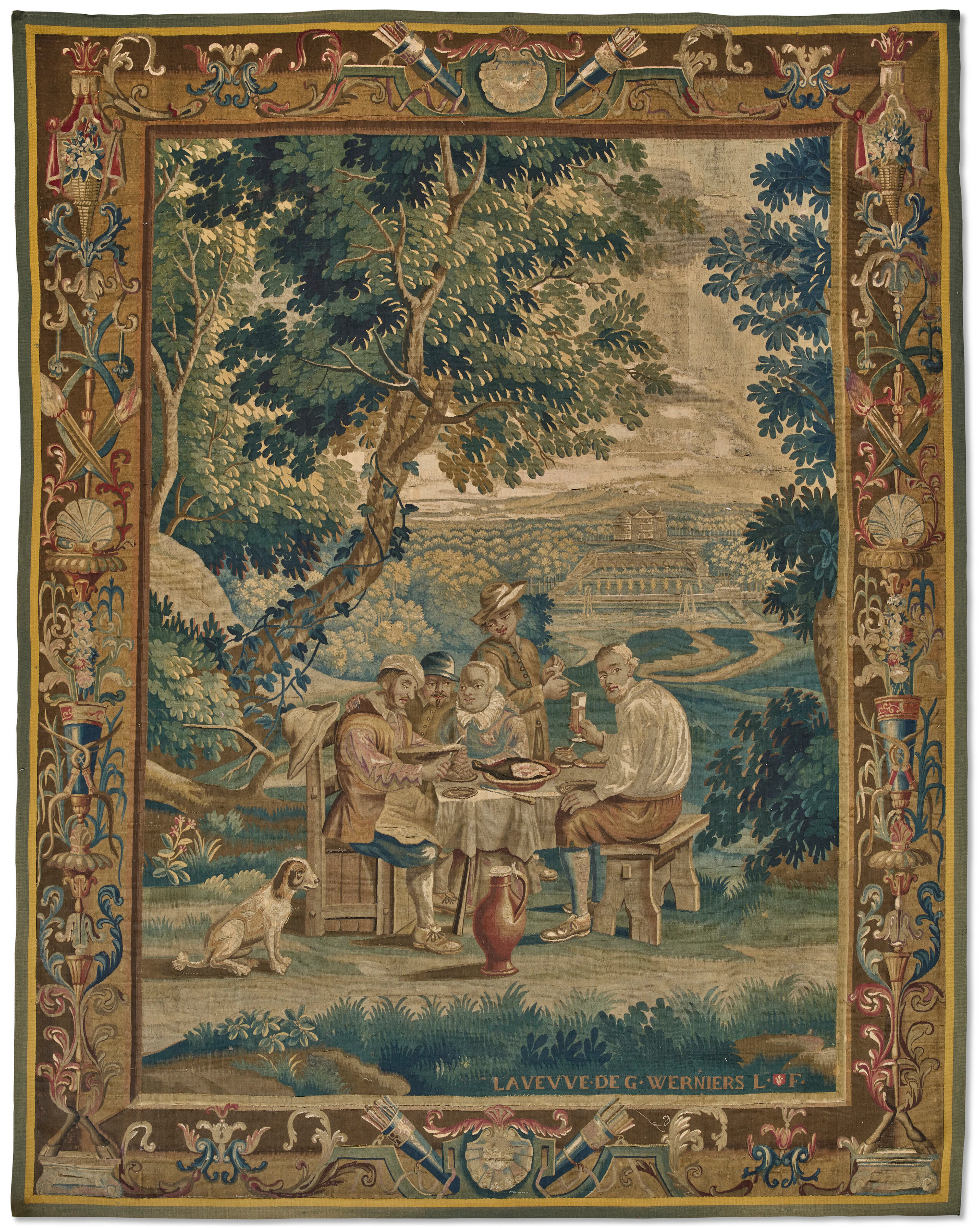 A Lille Pastoral Tapestry