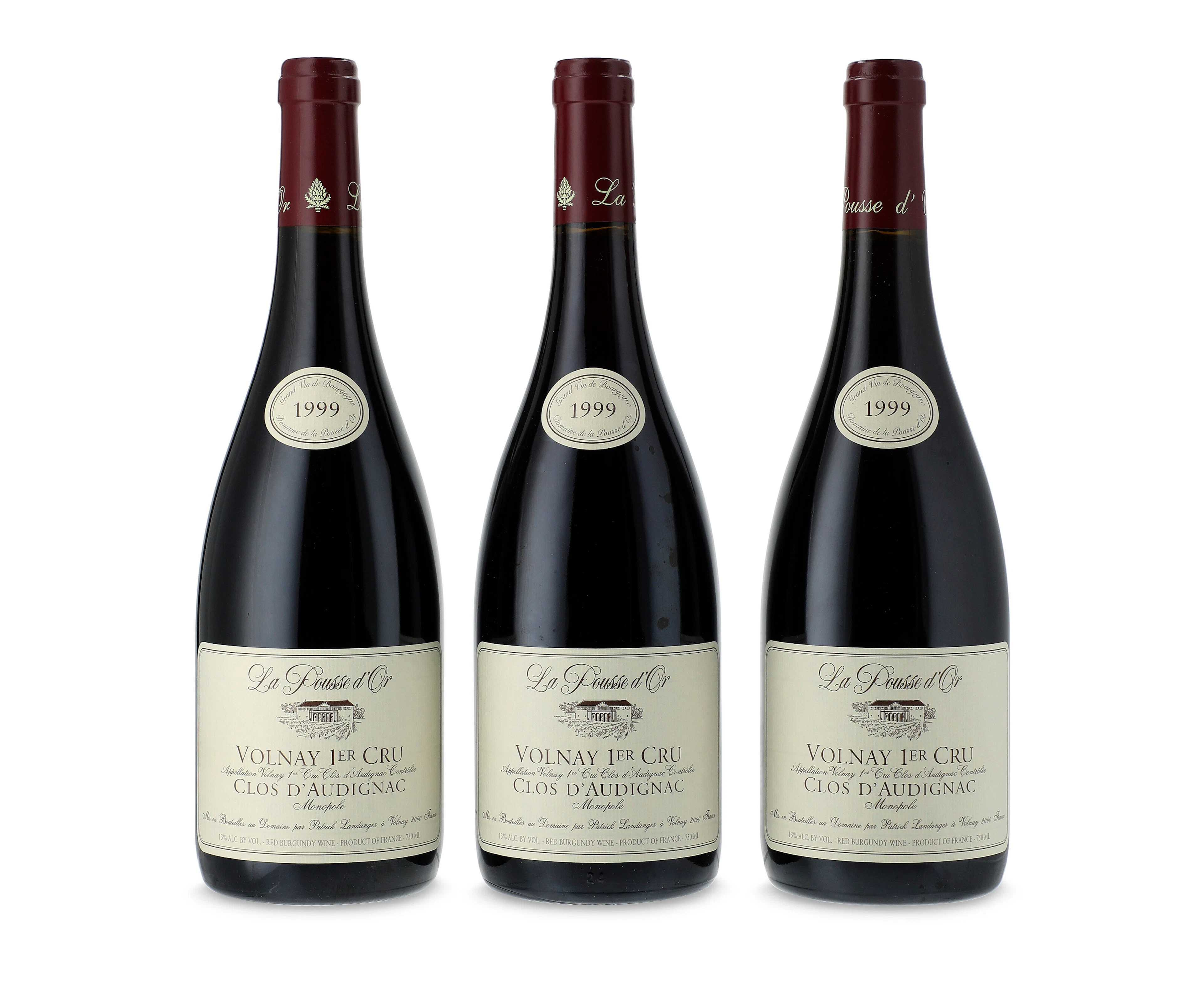 La Pousse D'or, Volnay, Clos De L'audignac 1999