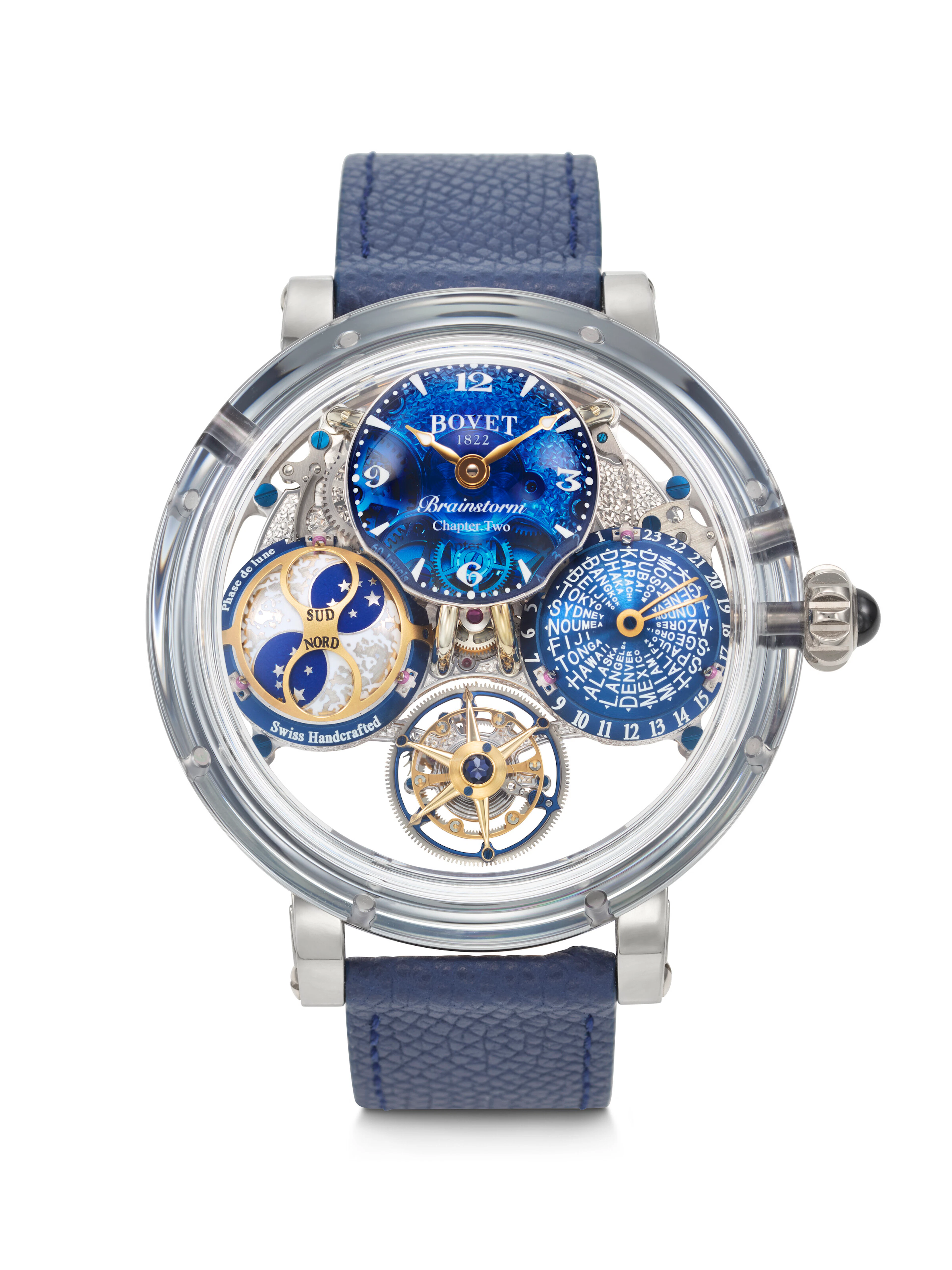 BOVET. AN EXCEPTIONAL, LARGE AND IMPRESSIVE LIMITED EDITION TRANSPARENT