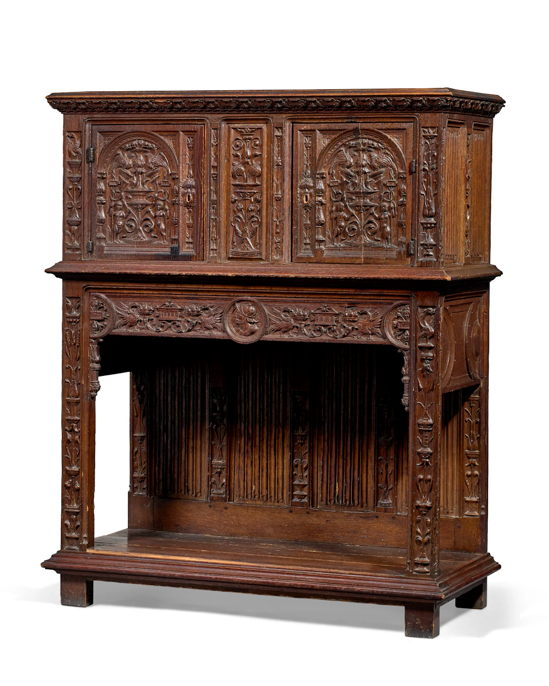 A French Renaissance Oak Buffet-Dressoir
